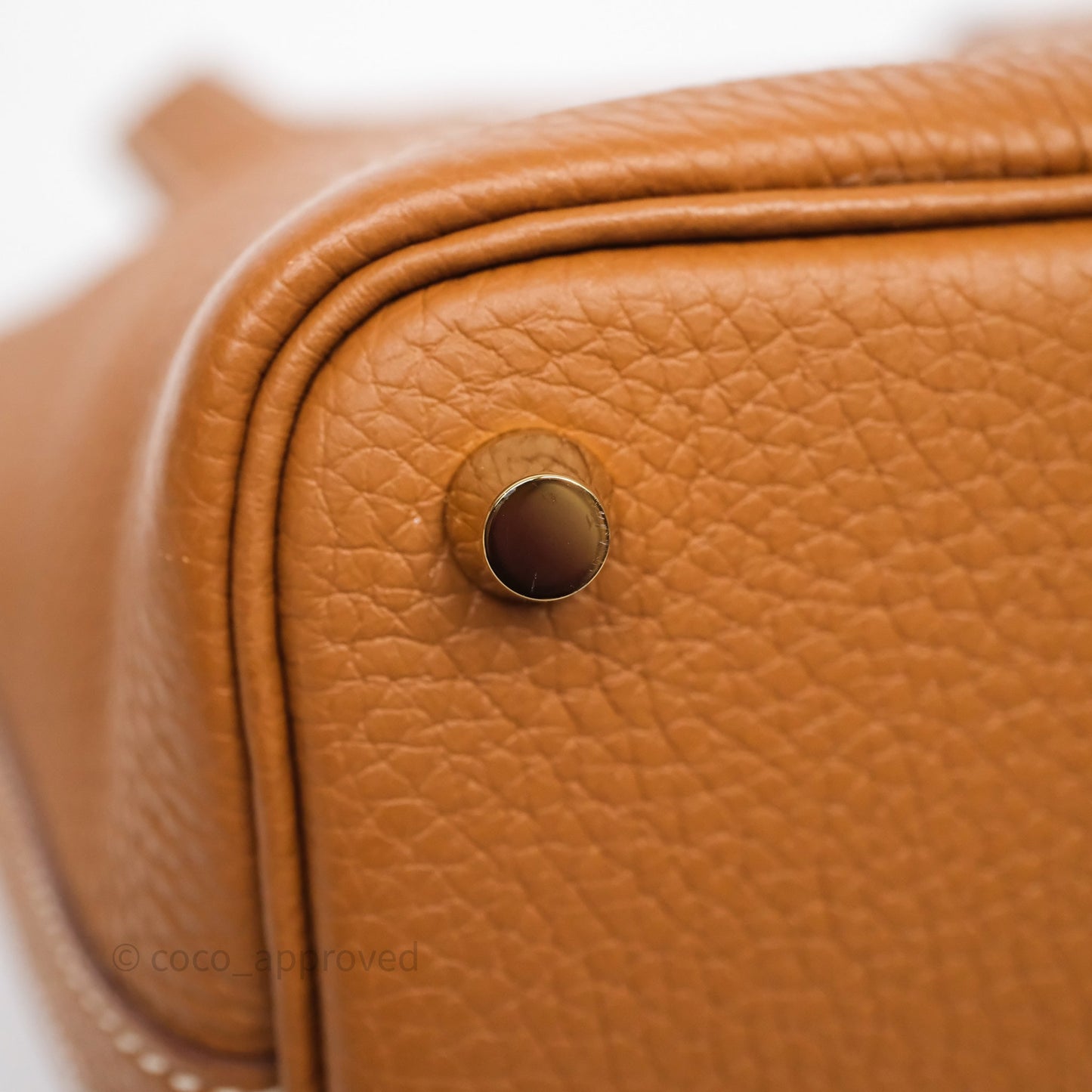 Hermès Picotin Lock 18 Gold 37 Clemence Gold Hardware