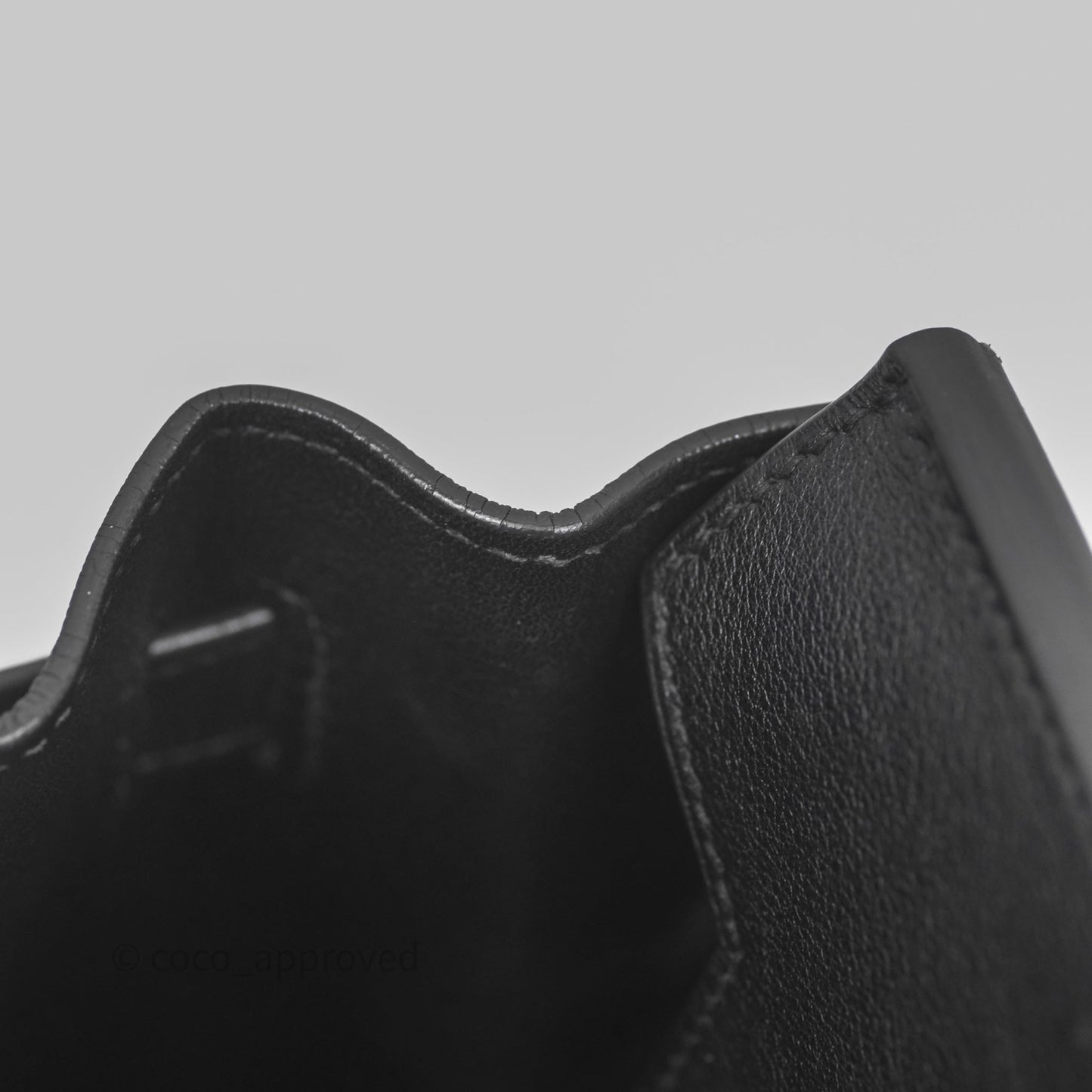 Hermès Birkin 30 Noir 89 Evergrain Palladium Hardware