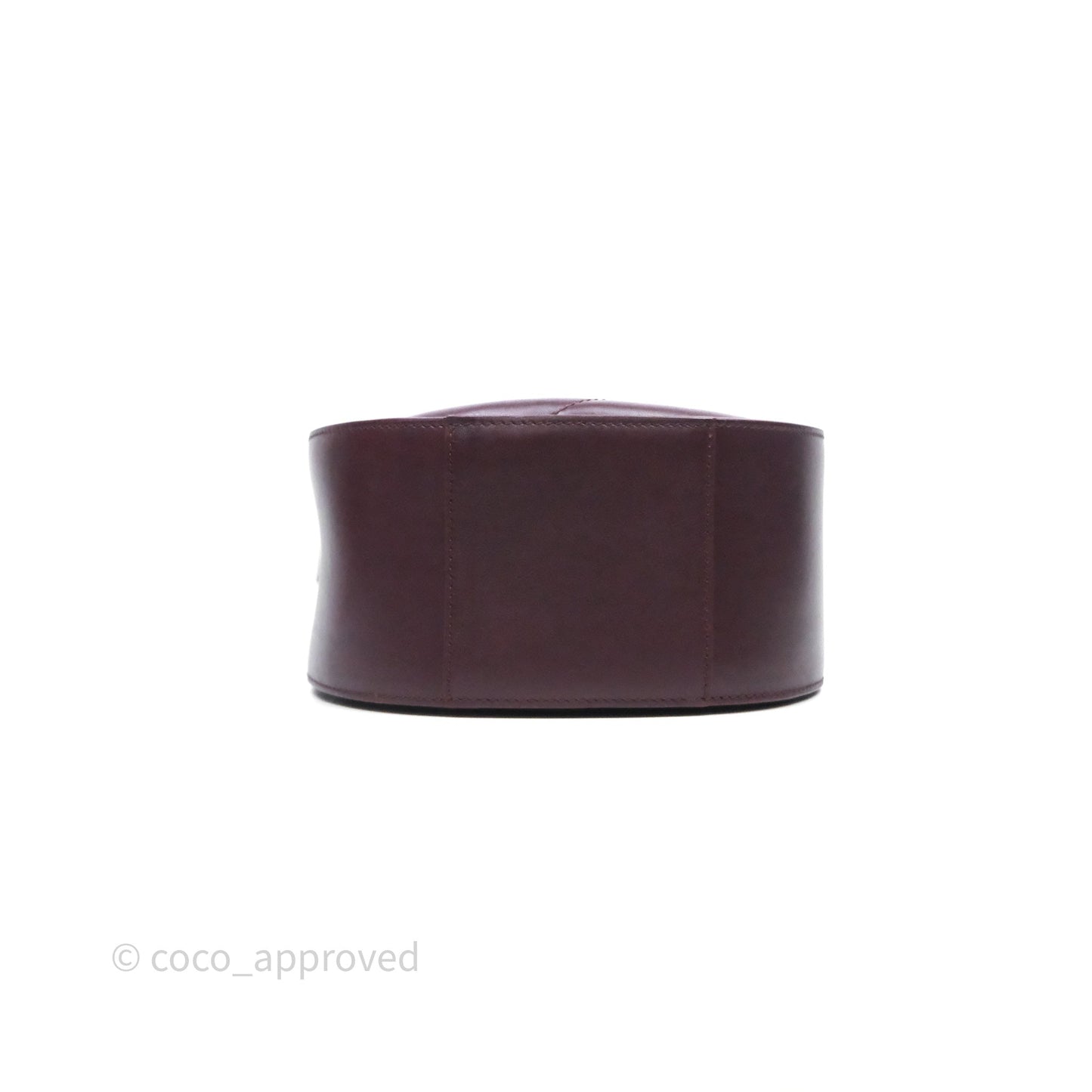 Loewe Hammock Slice Dark Red Bag Gold Hardware
