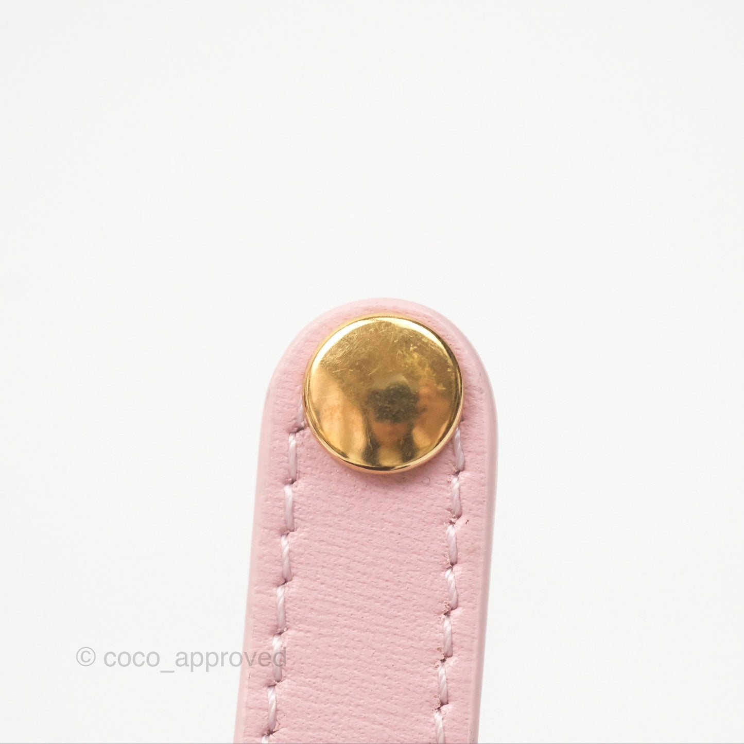 Celine Mini Triomphe Shiny Calfskin Pink