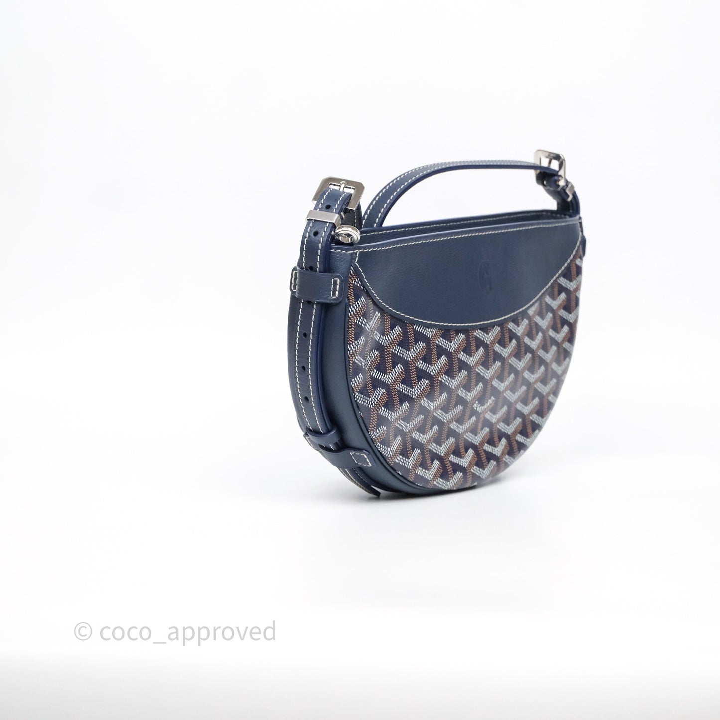 Goyard Hirondelle Bag Navy Blue