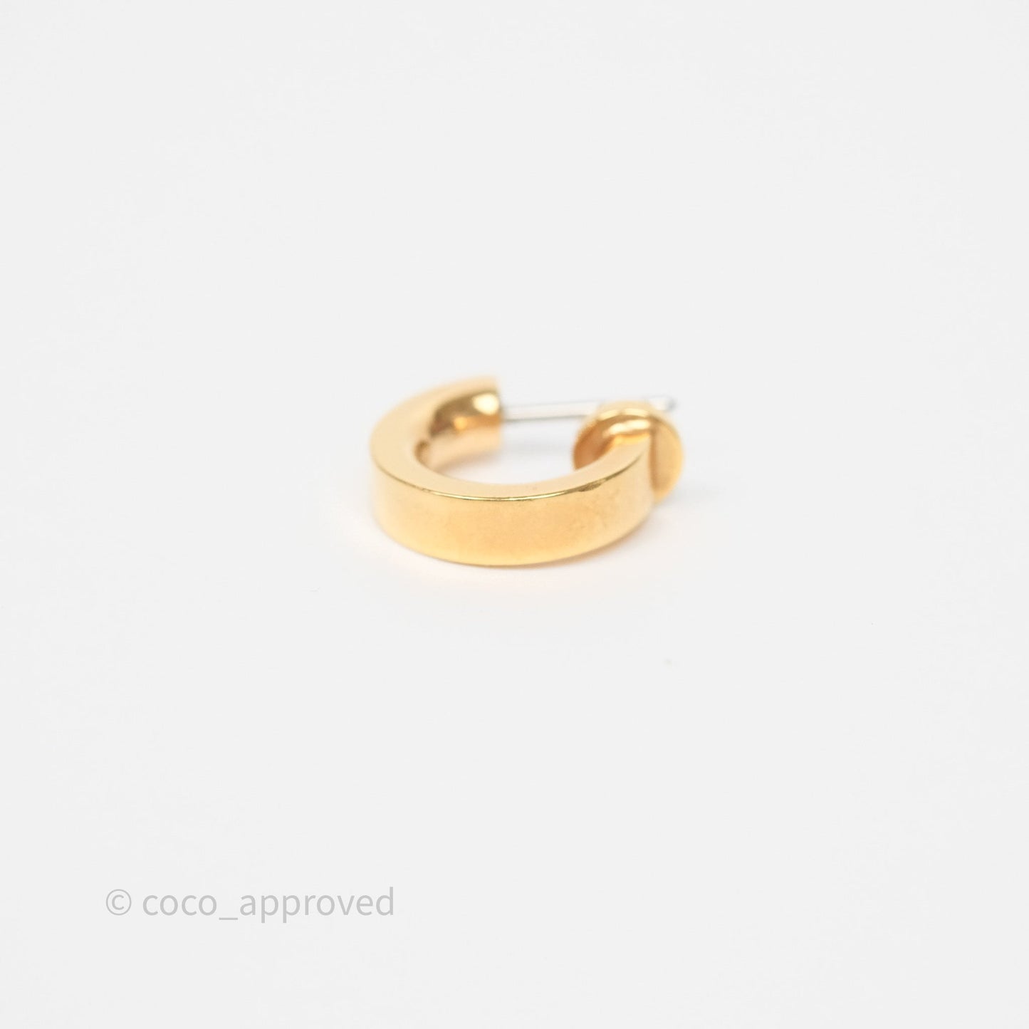 Hermès O'Kelly Earrings Nata I2 Swift Rose Gold Hardware