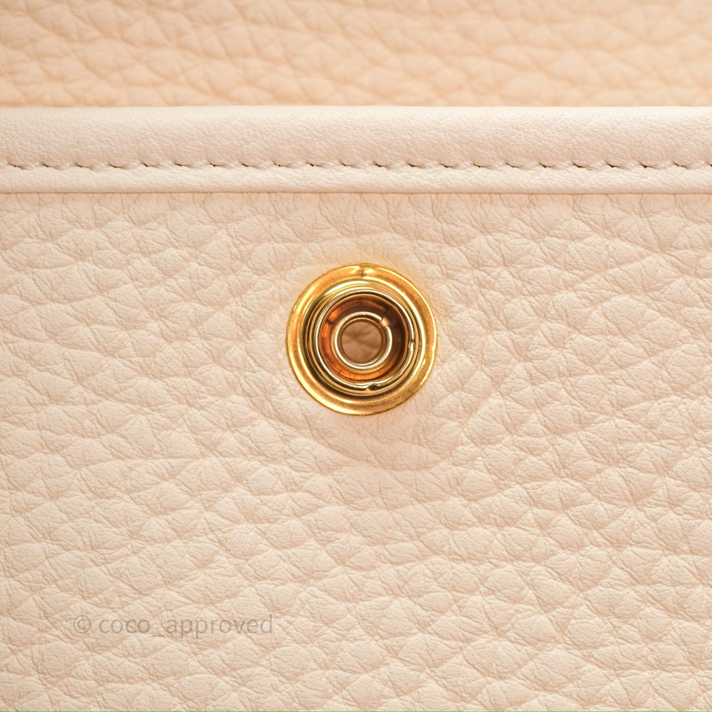Hermes Evelyne III 29 Nata Clemence Gold Hardware