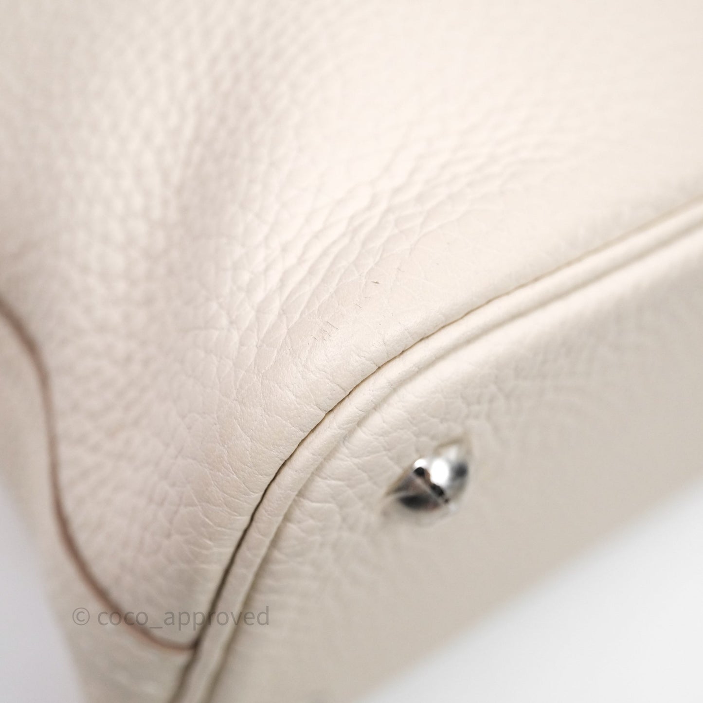 Hermes Bolide 31 Clemence Craie 10 Palladium Hardware