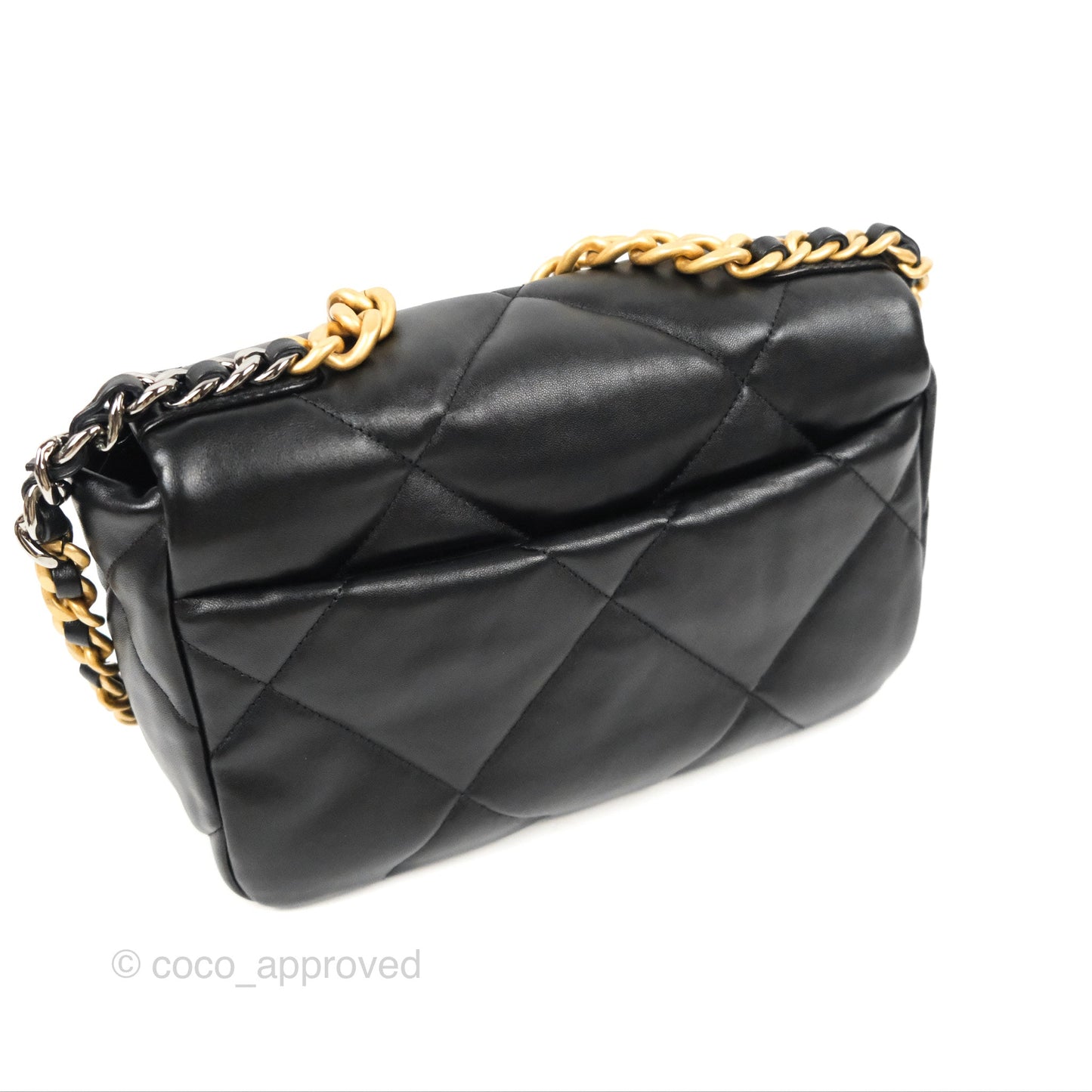 Chanel 19 Small Black Mixed Hardware