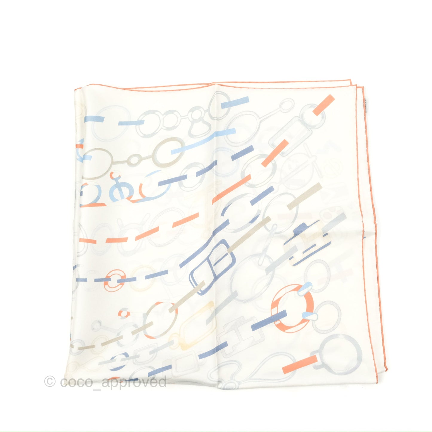 Hermès Do Re Boucles Scarf 90