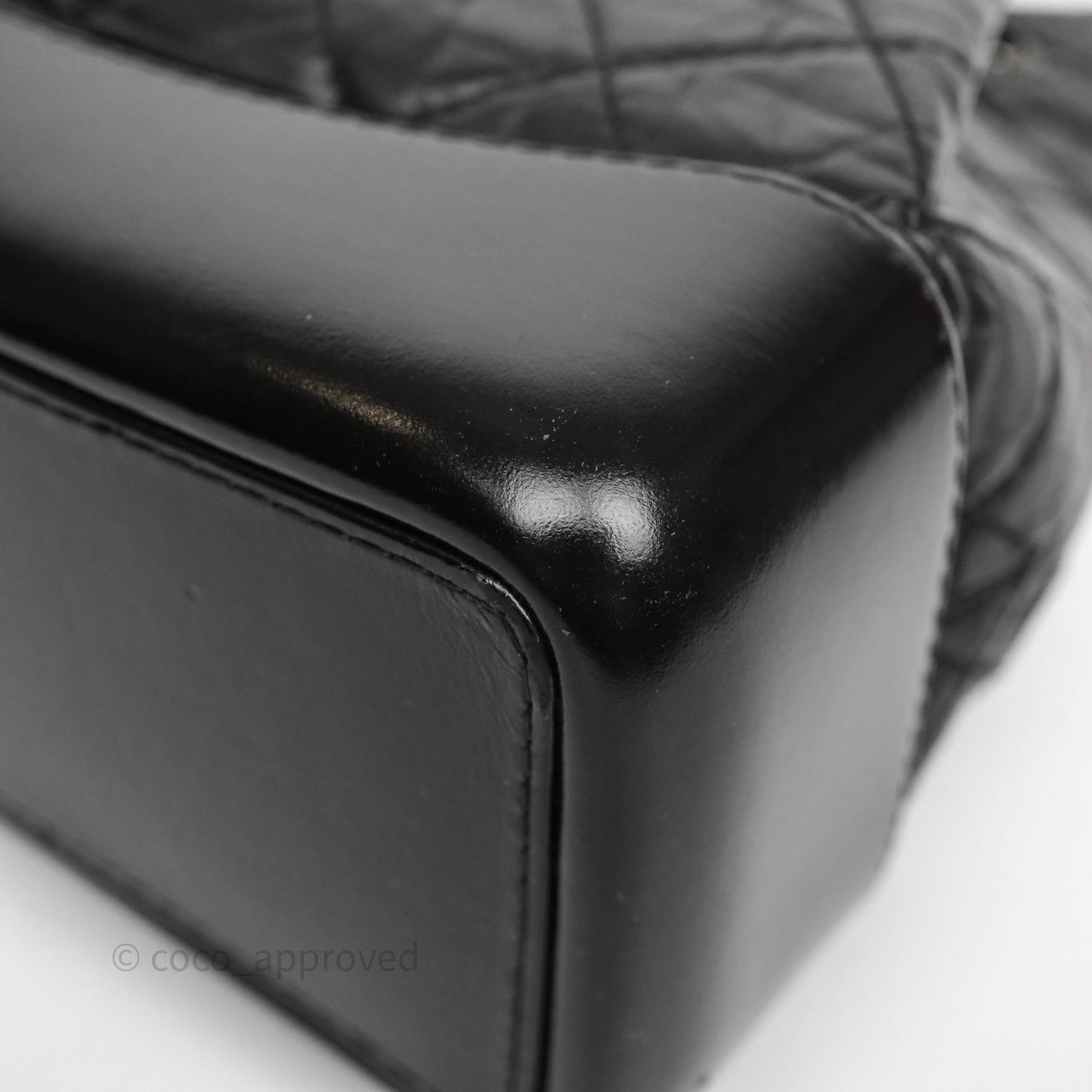 Chanel Small Gabrielle Backpack Black Aged Calfskin