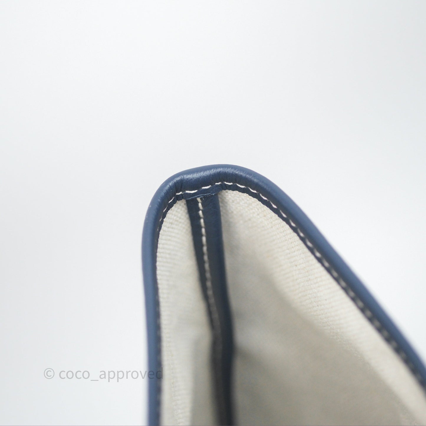 Goyard St Louis Tote PM Navy