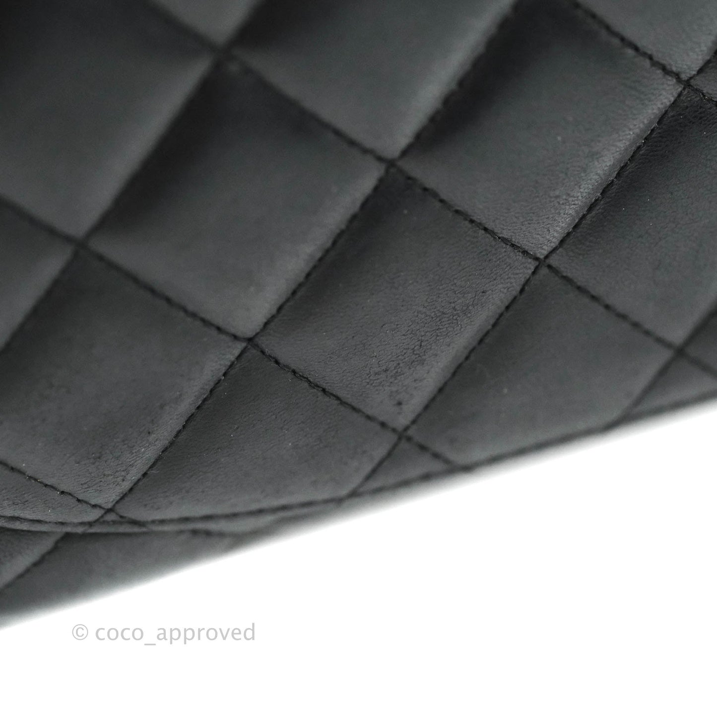 Chanel Jumbo Single Flap Black Lambskin Gold Hardware⁣⁣