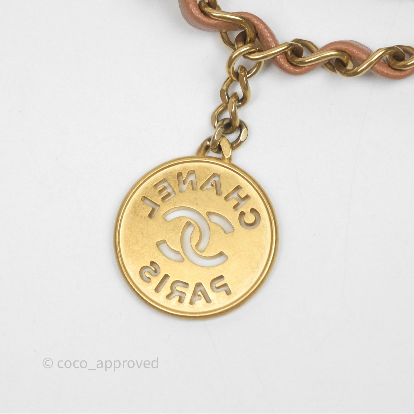 Chanel 22 Small Beige Caviar Aged Gold Hardware