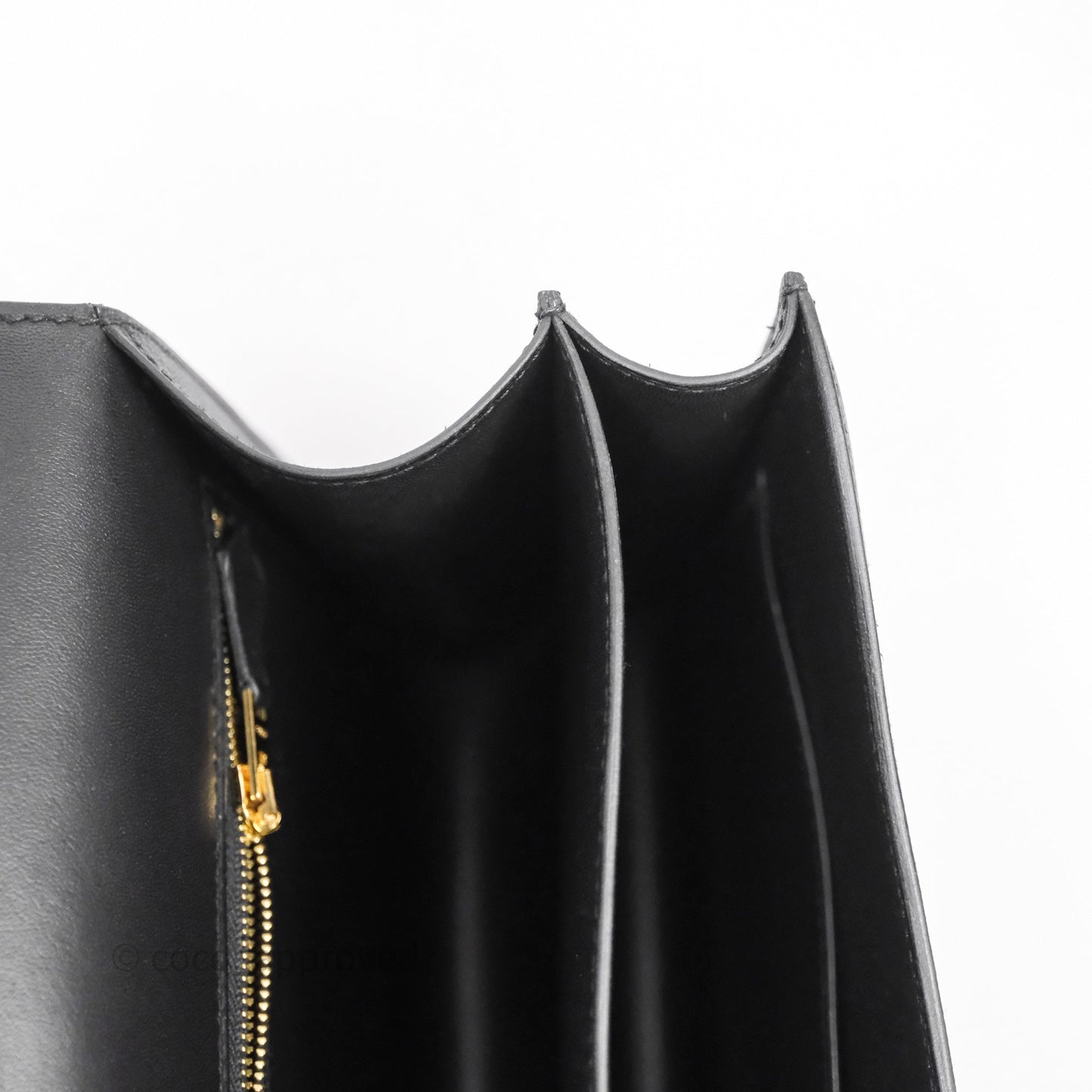 Hermès Constance 24 Noir 89 Epsom Gold Hardware