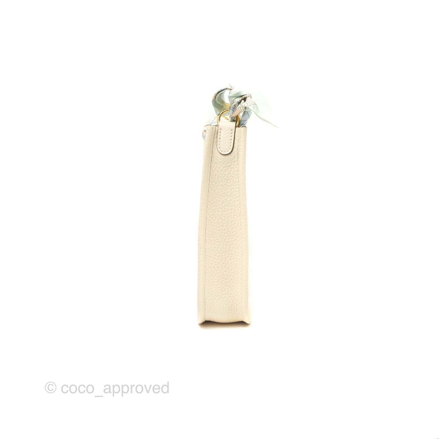 Hermès Mini Evelyne 16 Nata Clemence Black/Vert Bosphore Sangle Flipperball Gold Hardware