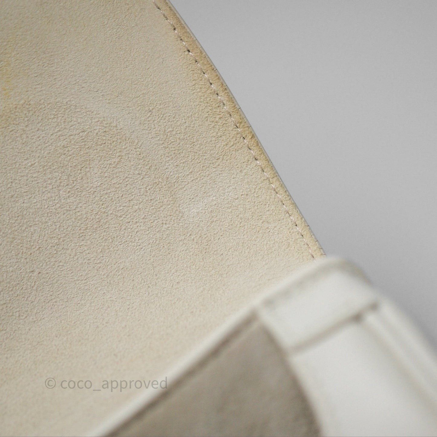 Christian Dior Bobby East-West Bag Calfskin White