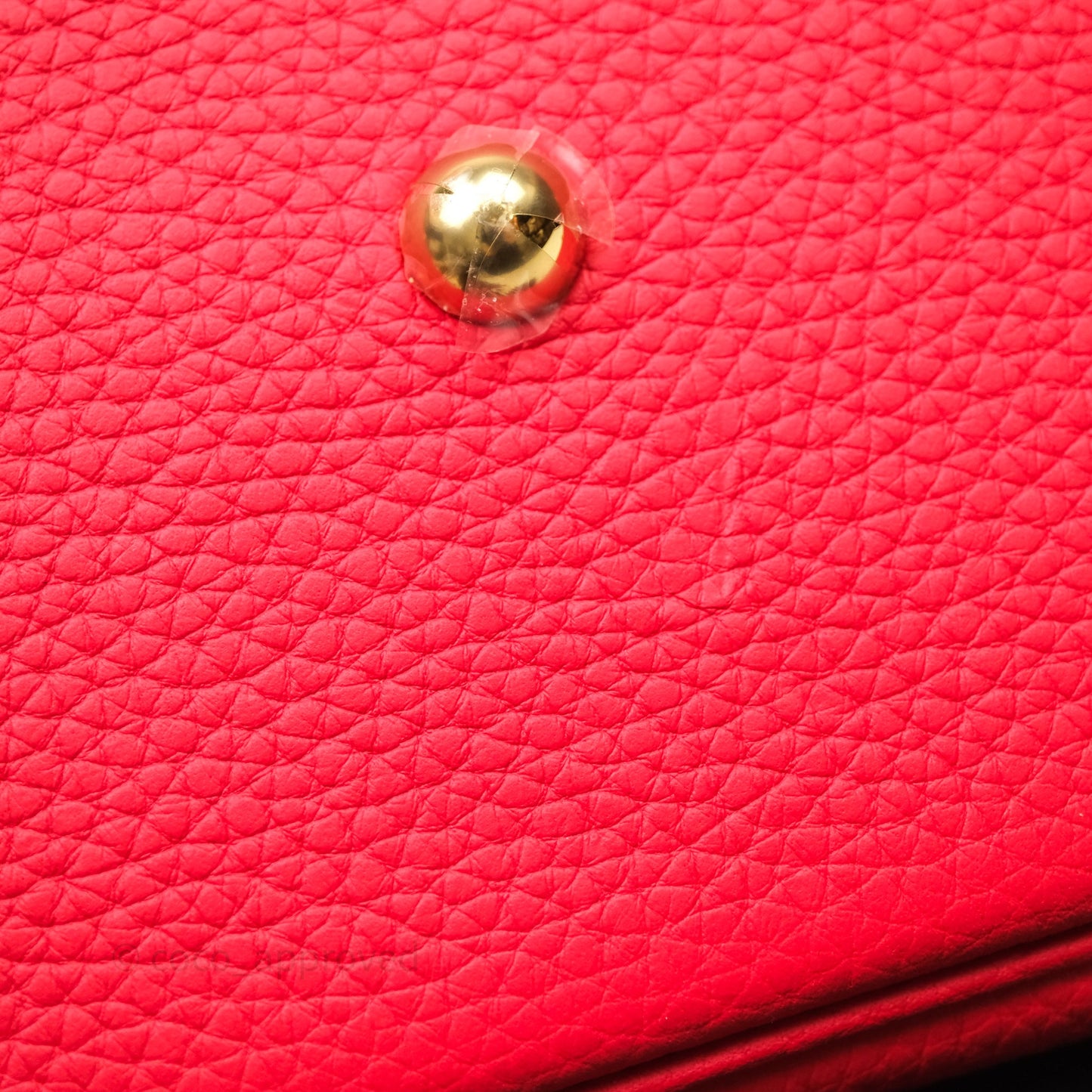 Hermès Bolide 31 Rouge Clemence Gold Hardware