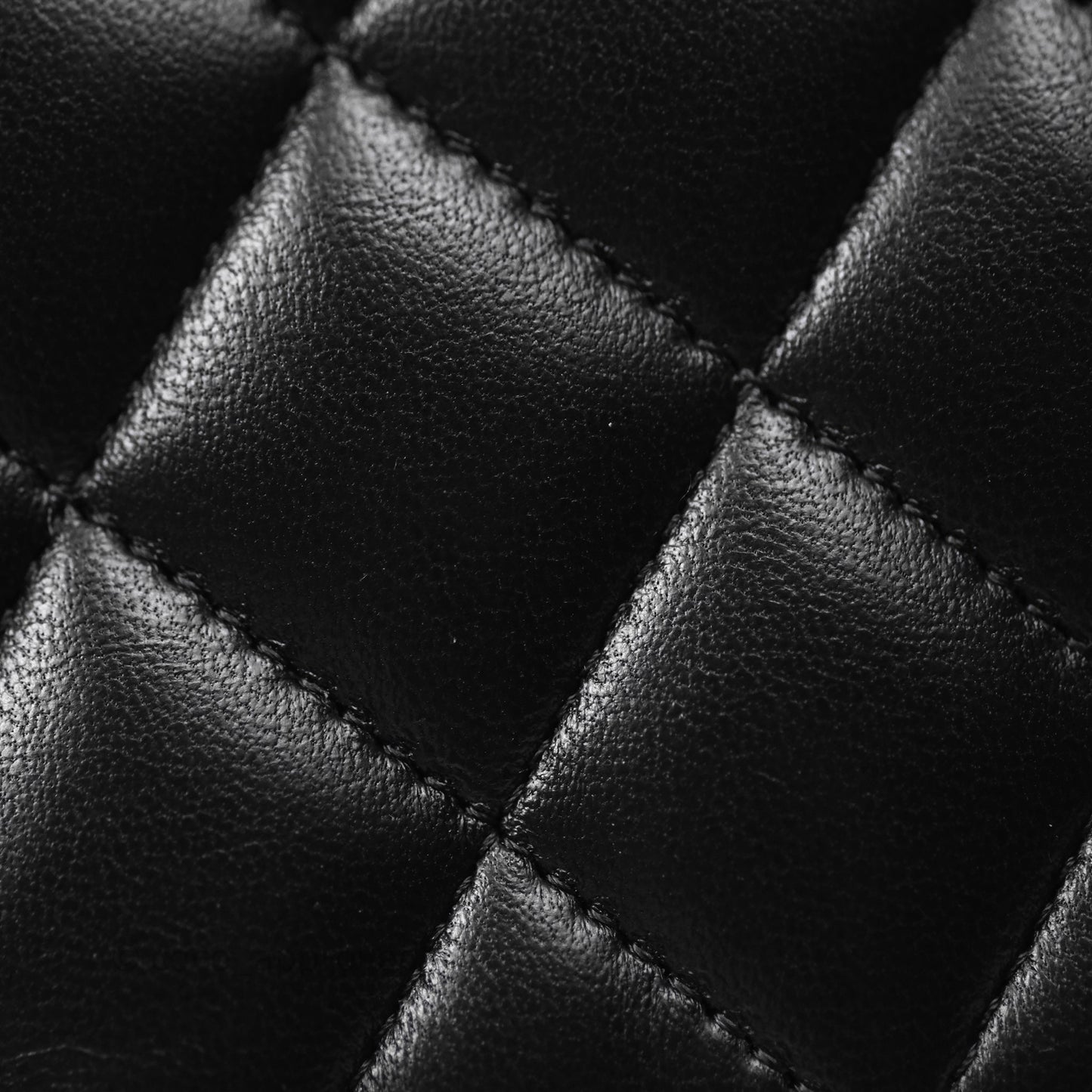 Chanel Classic M/L Medium Flap Quilted Black Lambskin Gold Hardware