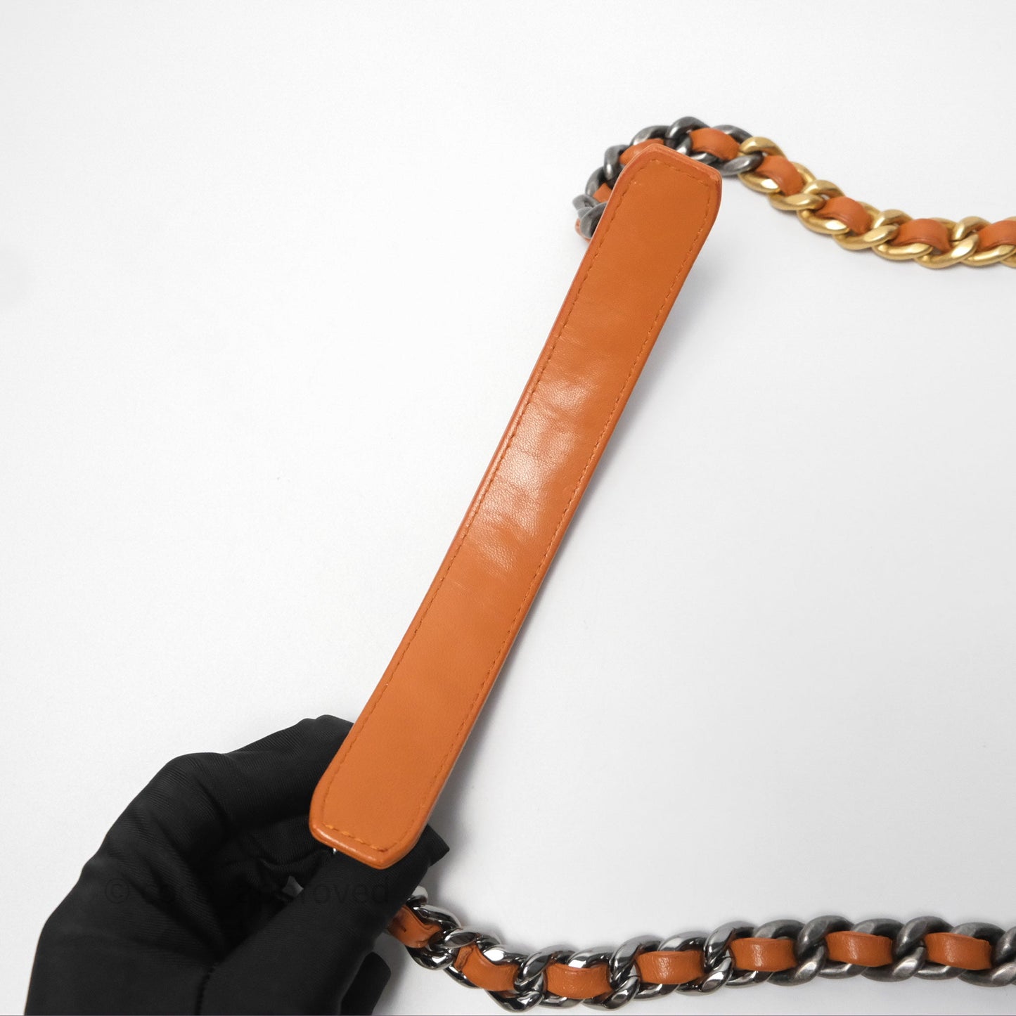 Chanel 19 Small Caramel Mixed Hardware