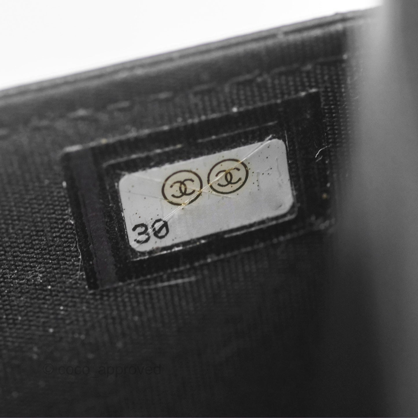 Chanel Wallet On Chain WOC Black Patent Lambskin Gold Hardware