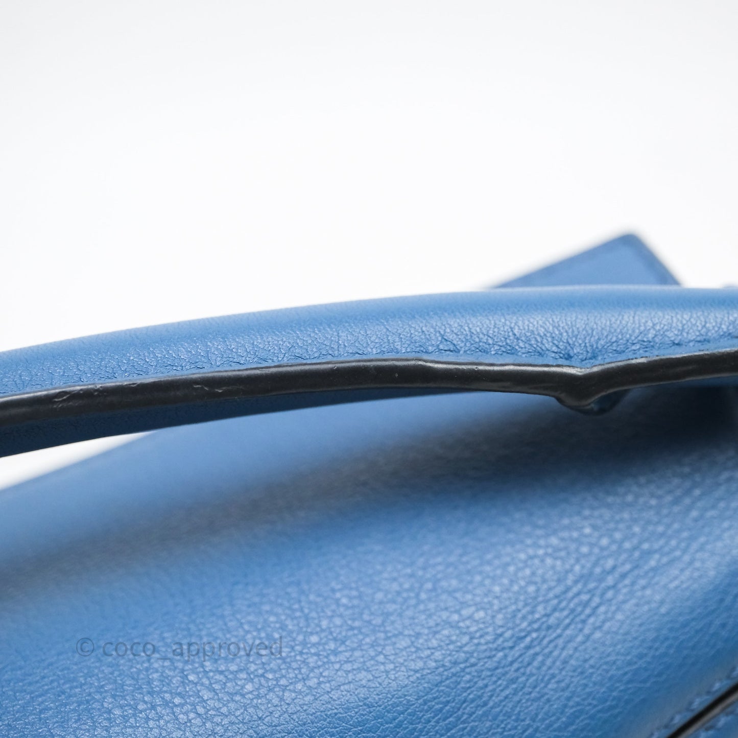 Loewe Mini Puzzle Bag Blue Calfskin