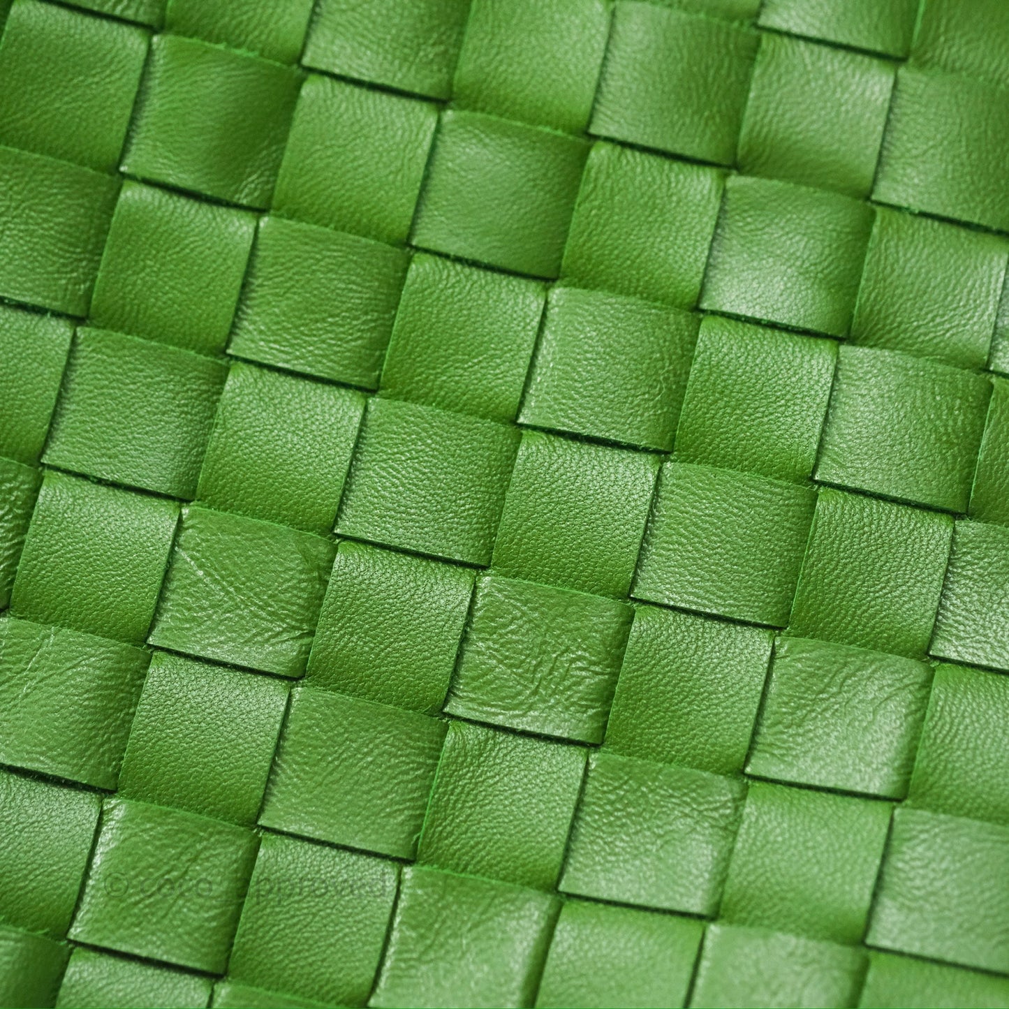 Bottega Veneta Teen Jodie Green Intrecciato Lambskin