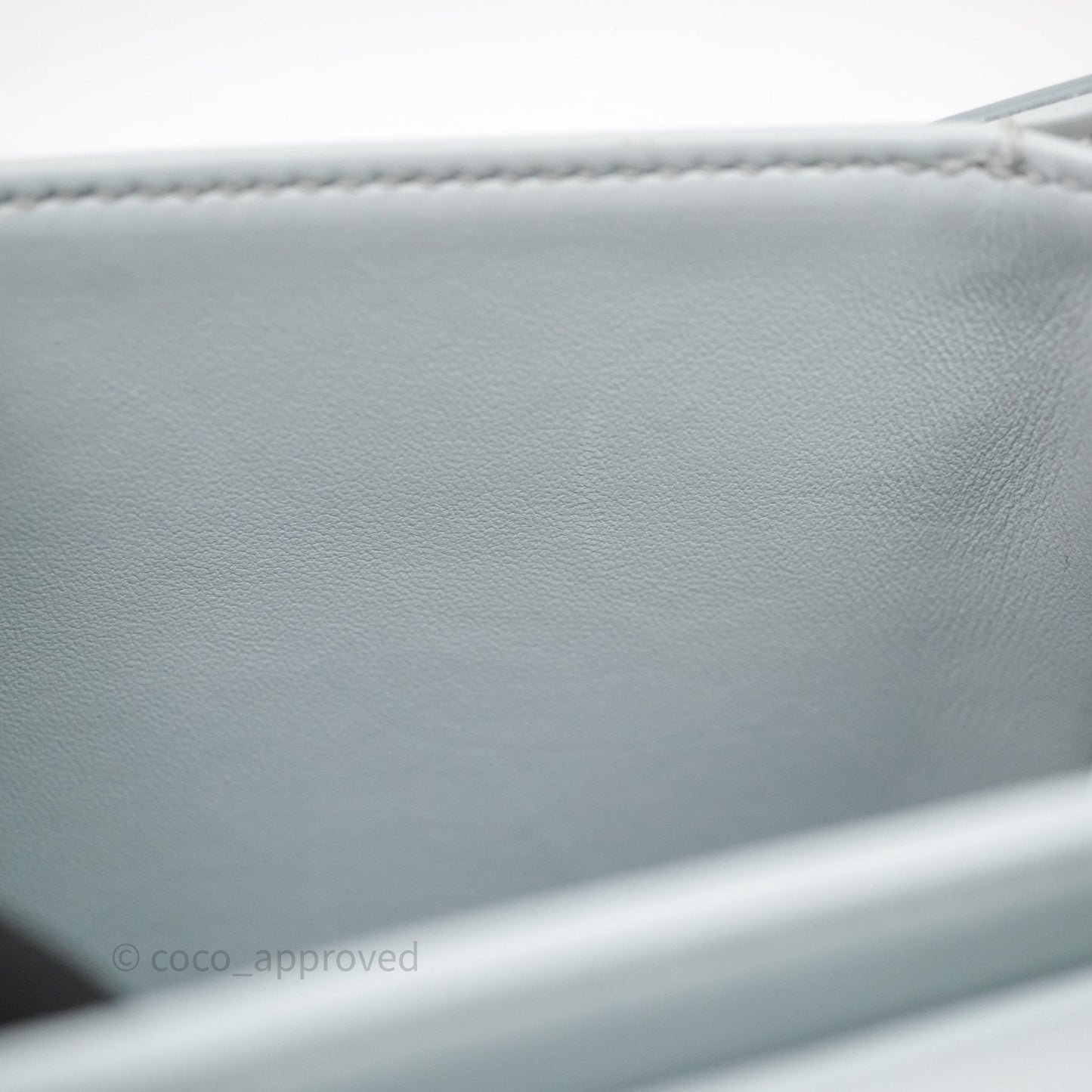 Celine Teen Besace Light Blue Shiny Calfskin