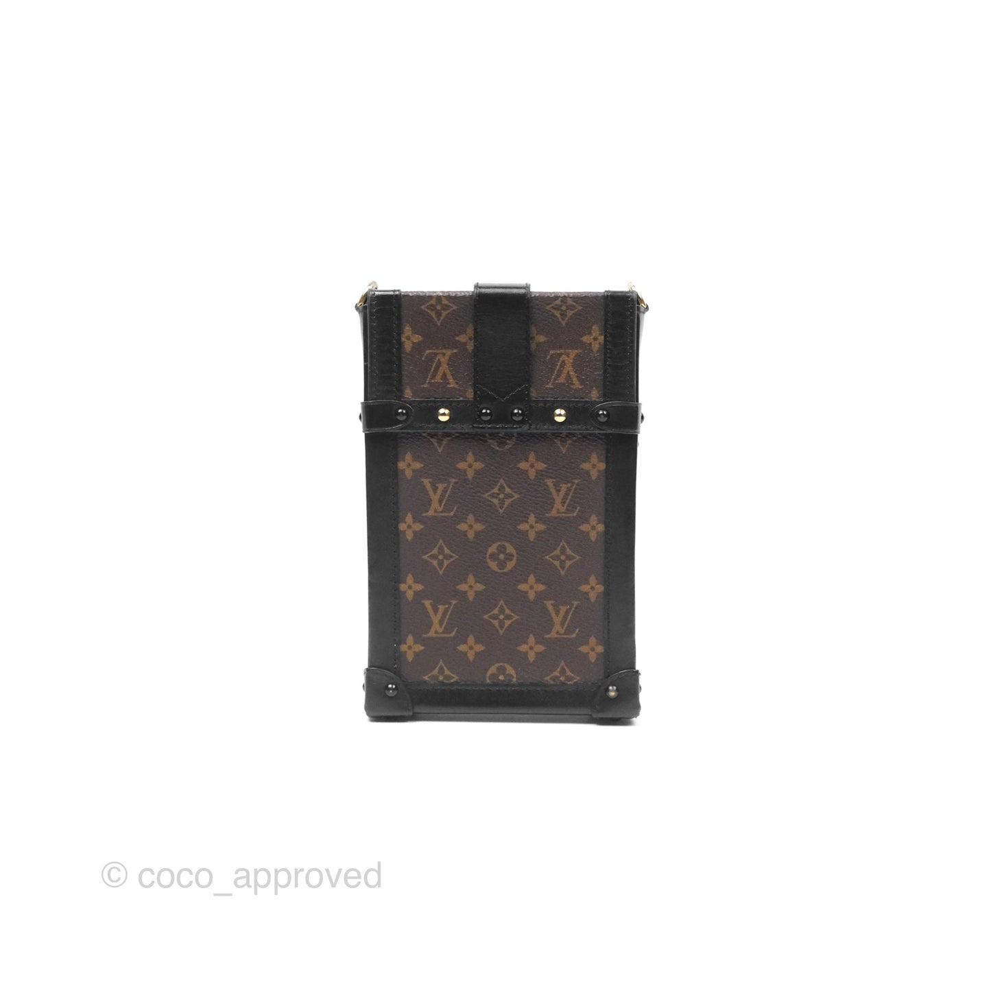 Louis Vuitton Monogram Vertical Trunk Pochette