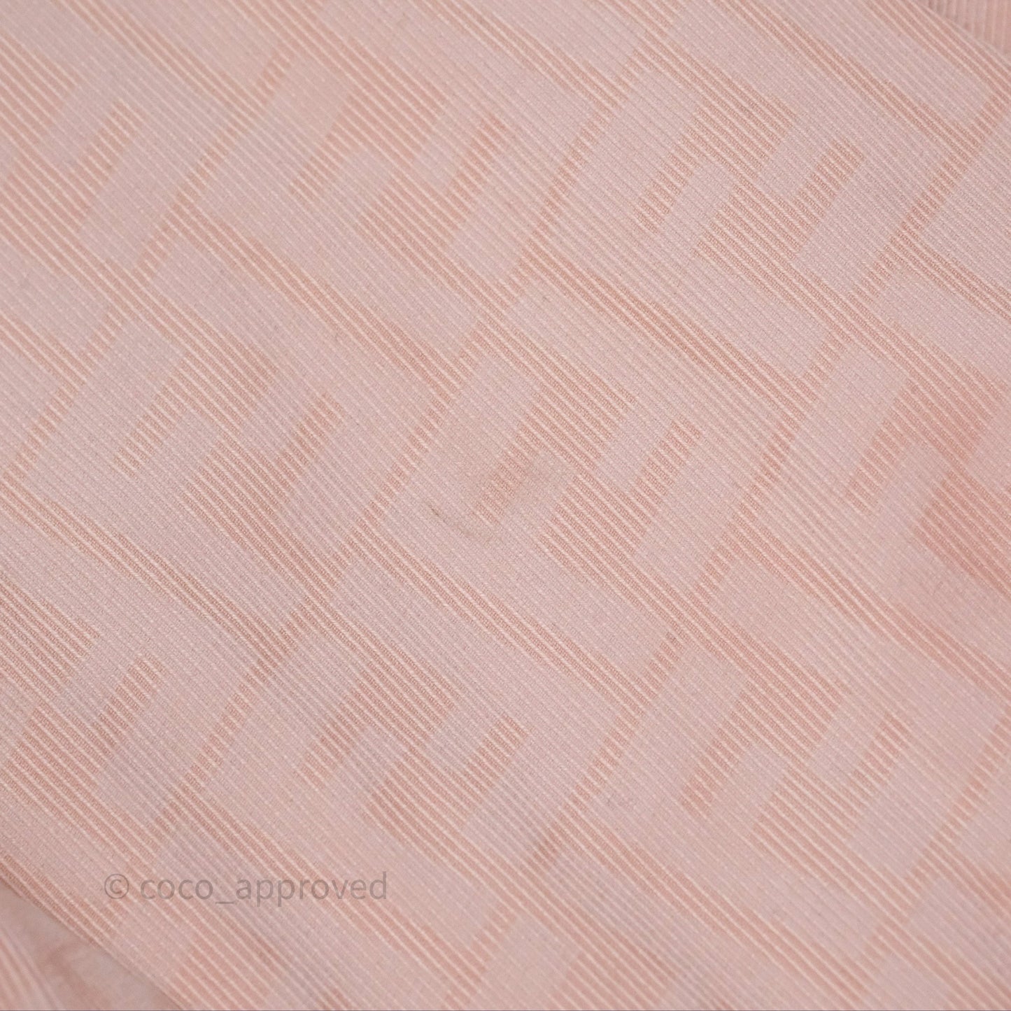 Fendi Denim FF Belted Jacket Pink