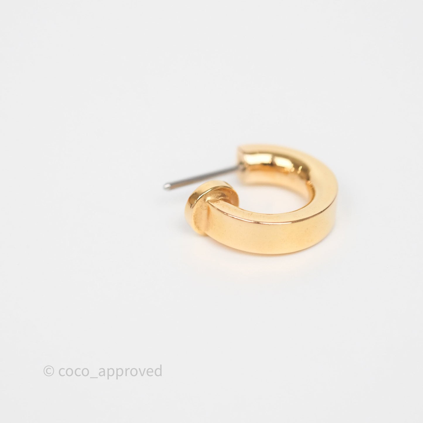 Hermès O'Kelly Earrings Nata I2 Swift Rose Gold Hardware