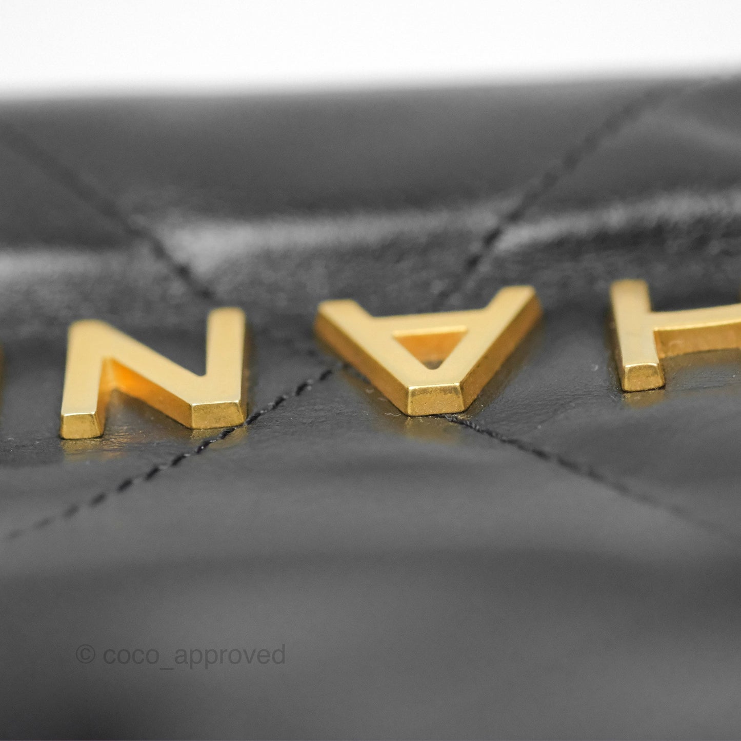 Chanel 22 Mini Bag Black Crumpled Calfskin