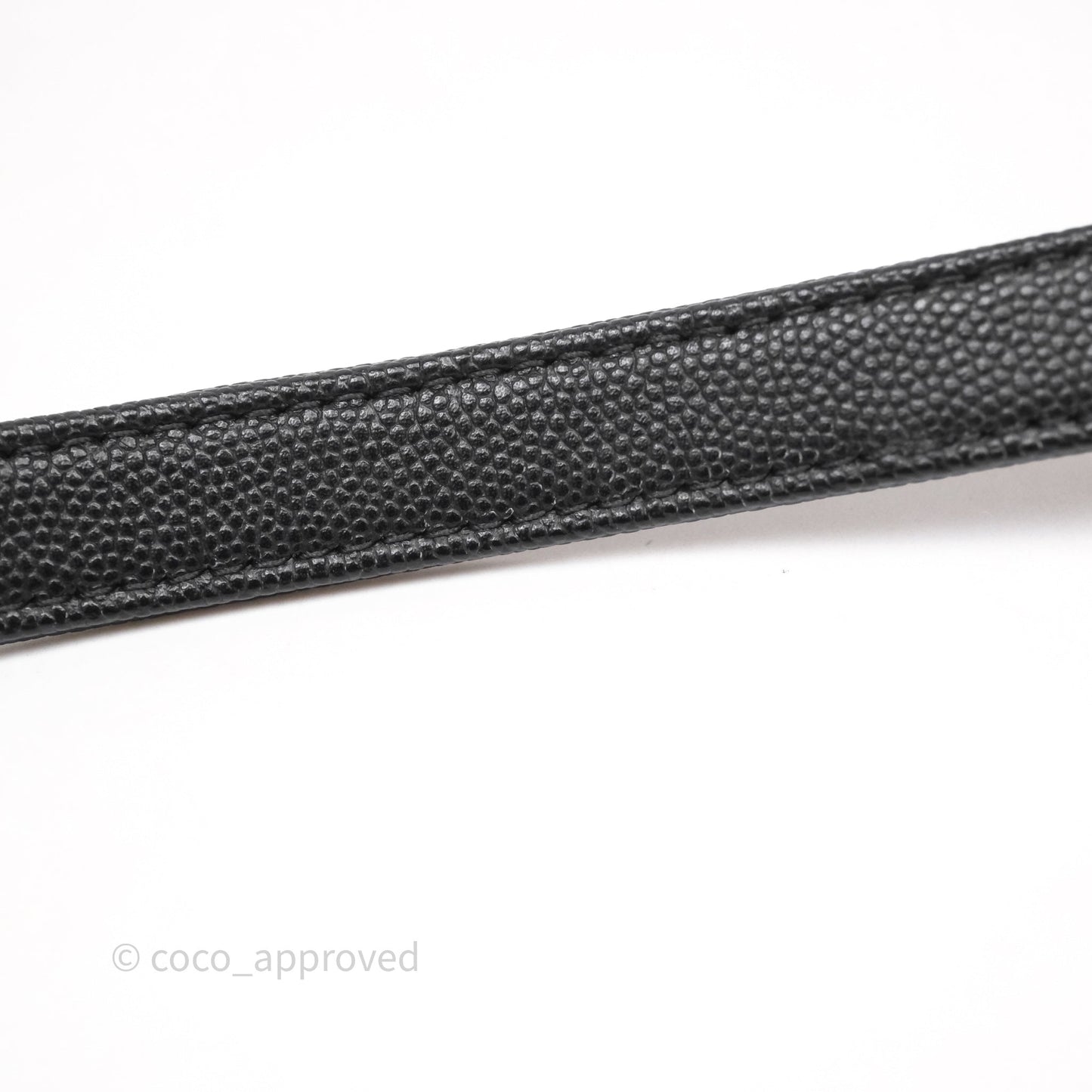 Chanel Small Quilted Coco Handle Black Caviar Aged Gold Hardware