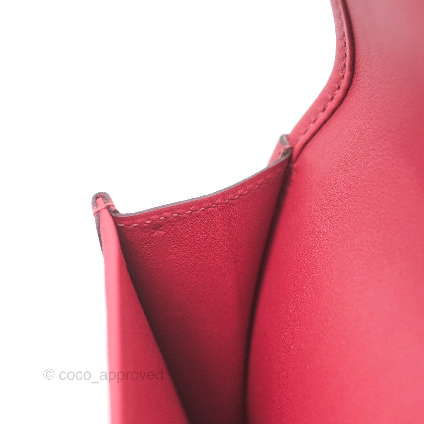 Hermès Jige Elan 29 Clutch Rouge Garance