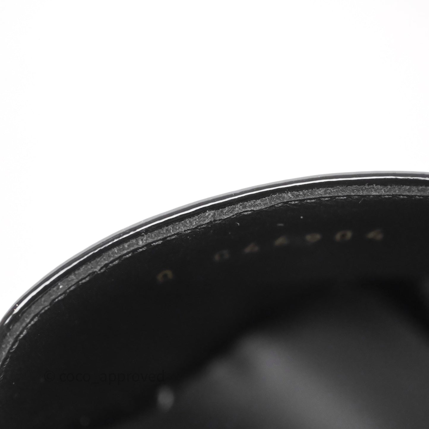 Chanel CC Heels Black Patent Size 36