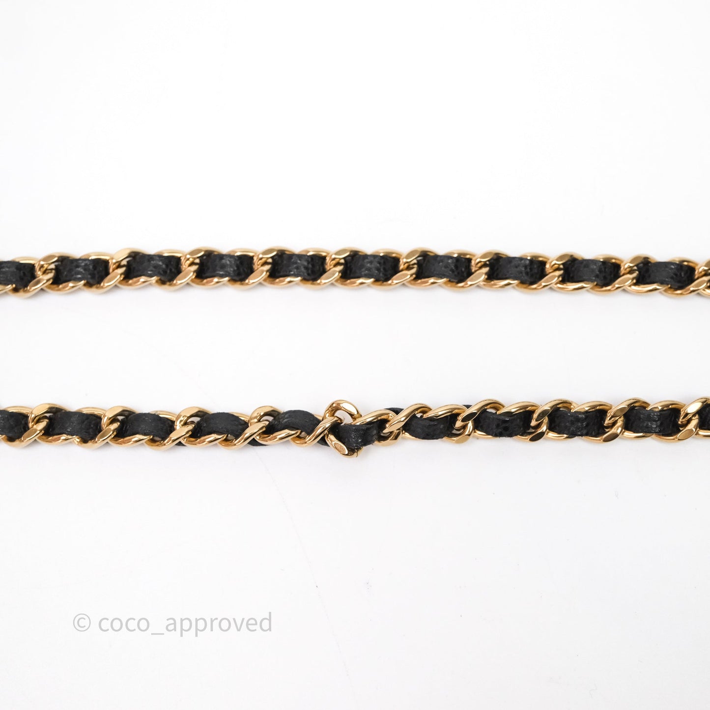 Chanel Clutch on Chain Black Caviar Gold Hardware
