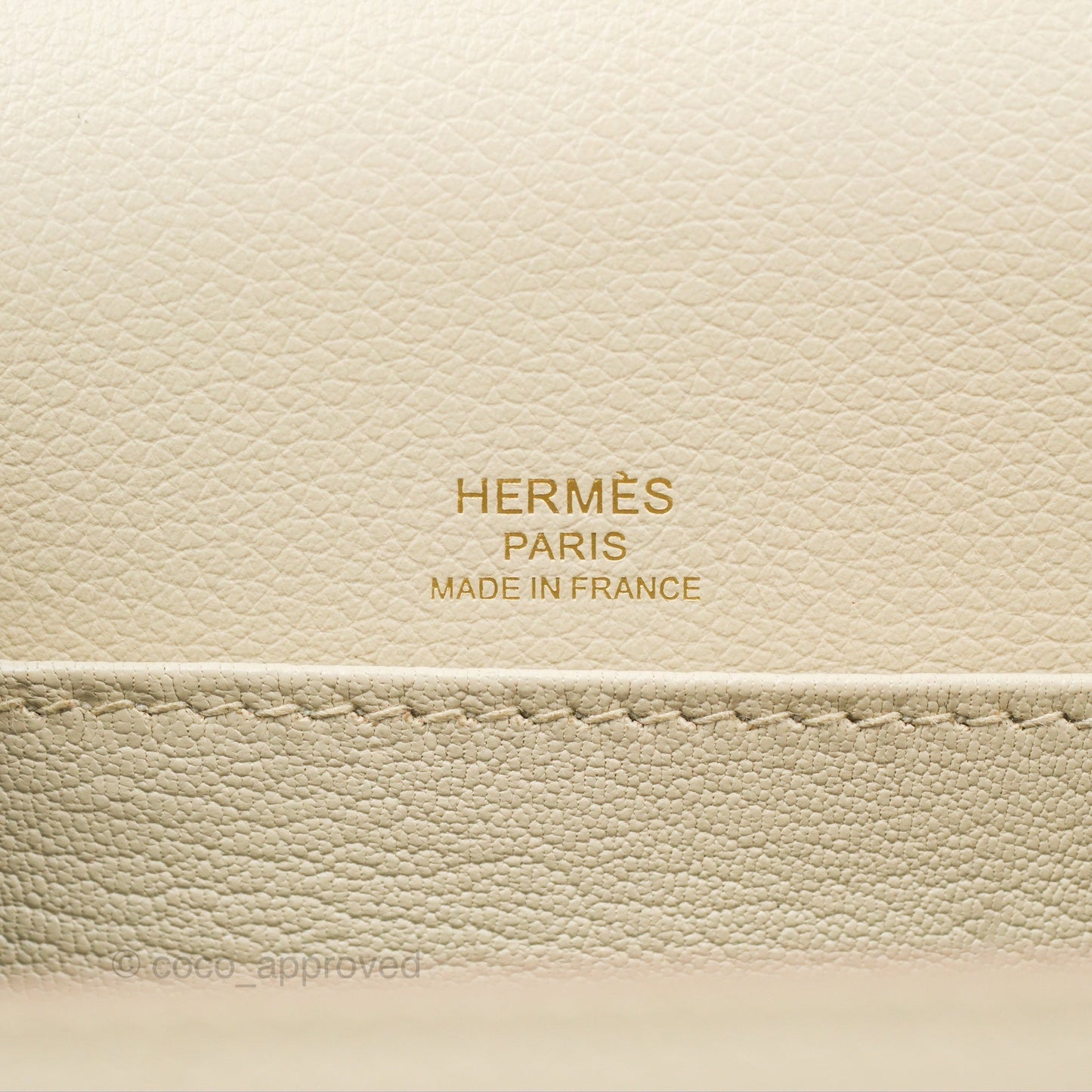 Hermès Roulis Mini 18 Beton Evercolor Permabrass Hardware