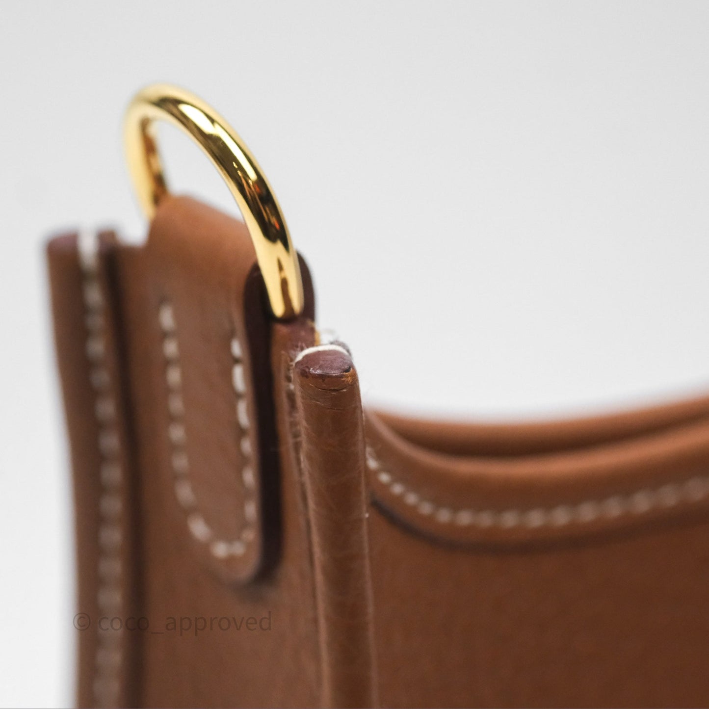 Hermès Mini Evelyne 16 Amazone Gold 37 Clemence Gold Hardware