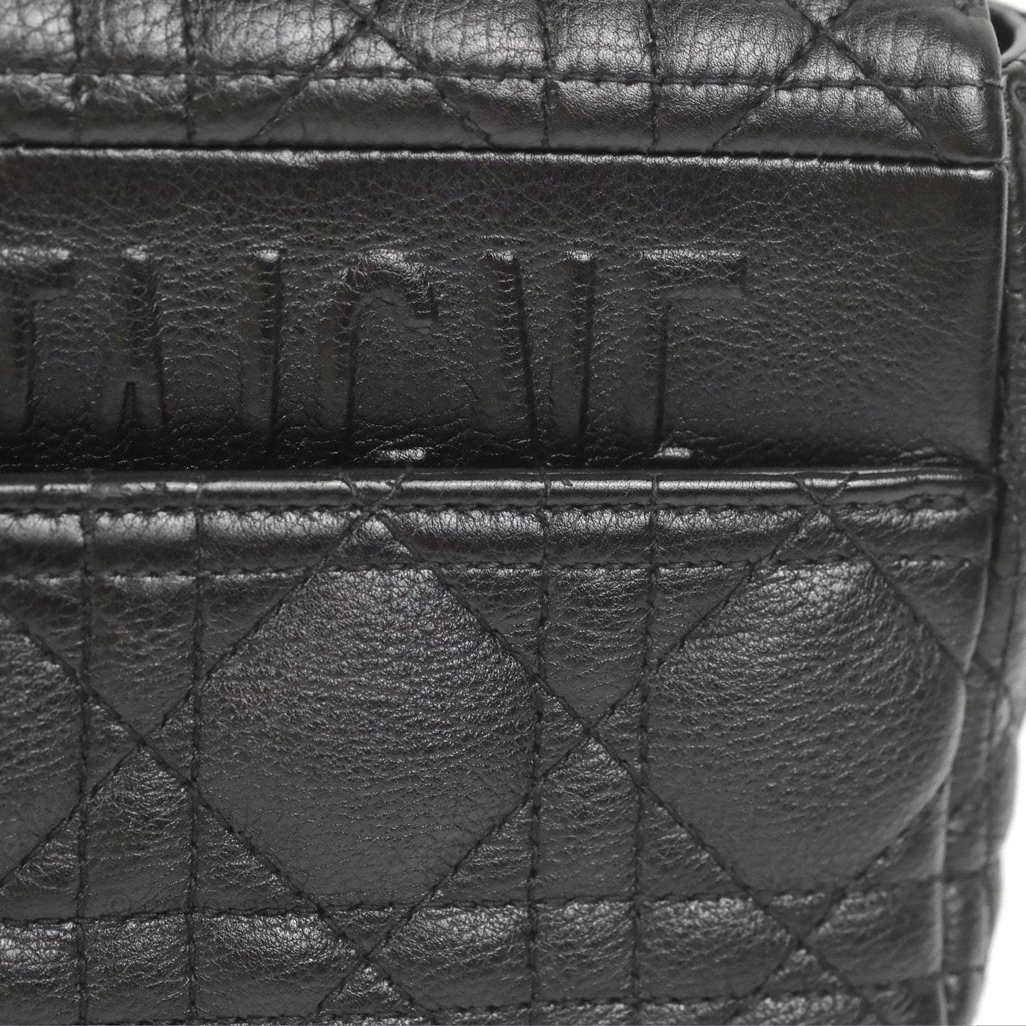 Dior Small Caro Bag Black Supple Cannage Calfskin