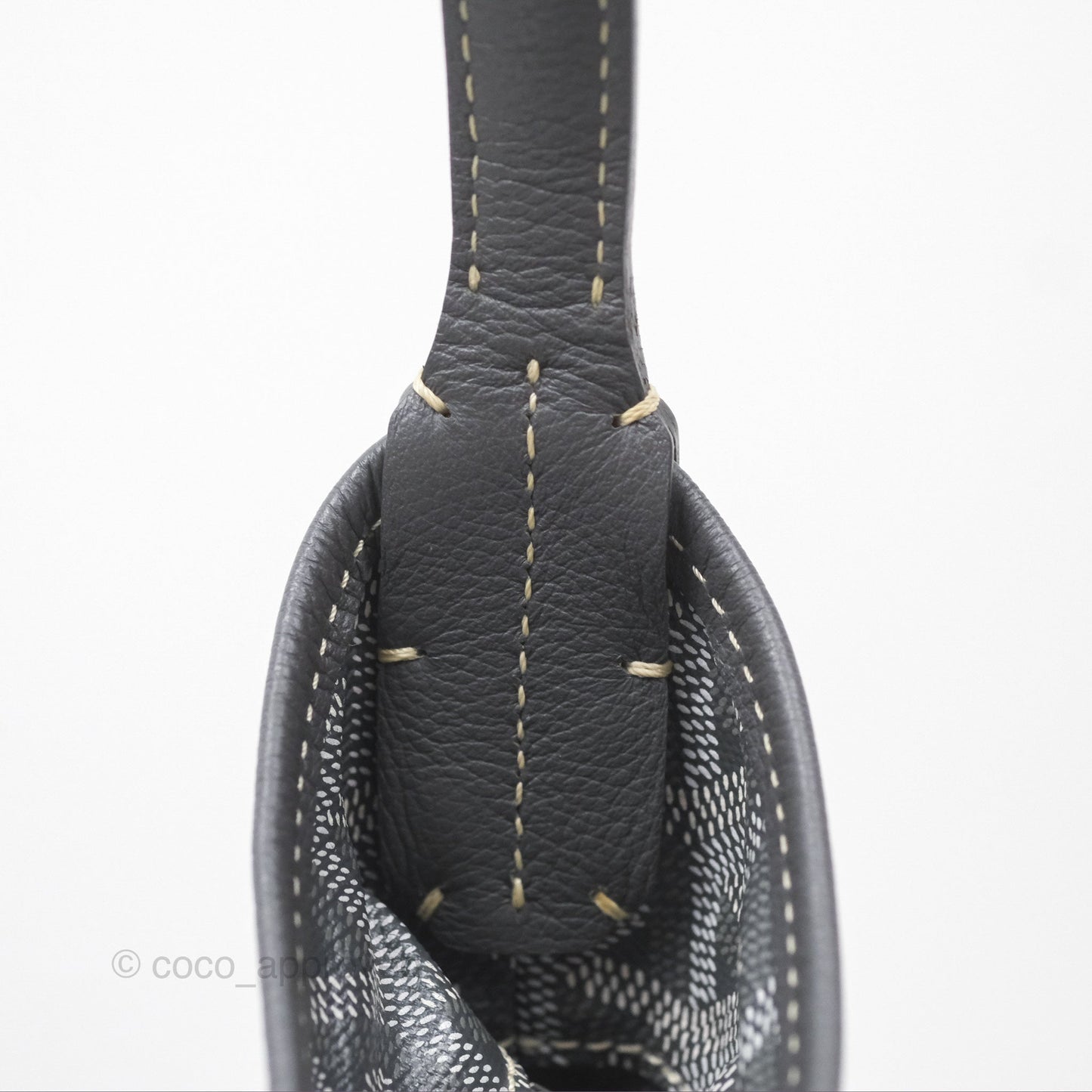 Goyard Bohème Hobo Bag Grey Goyardine Canvas
