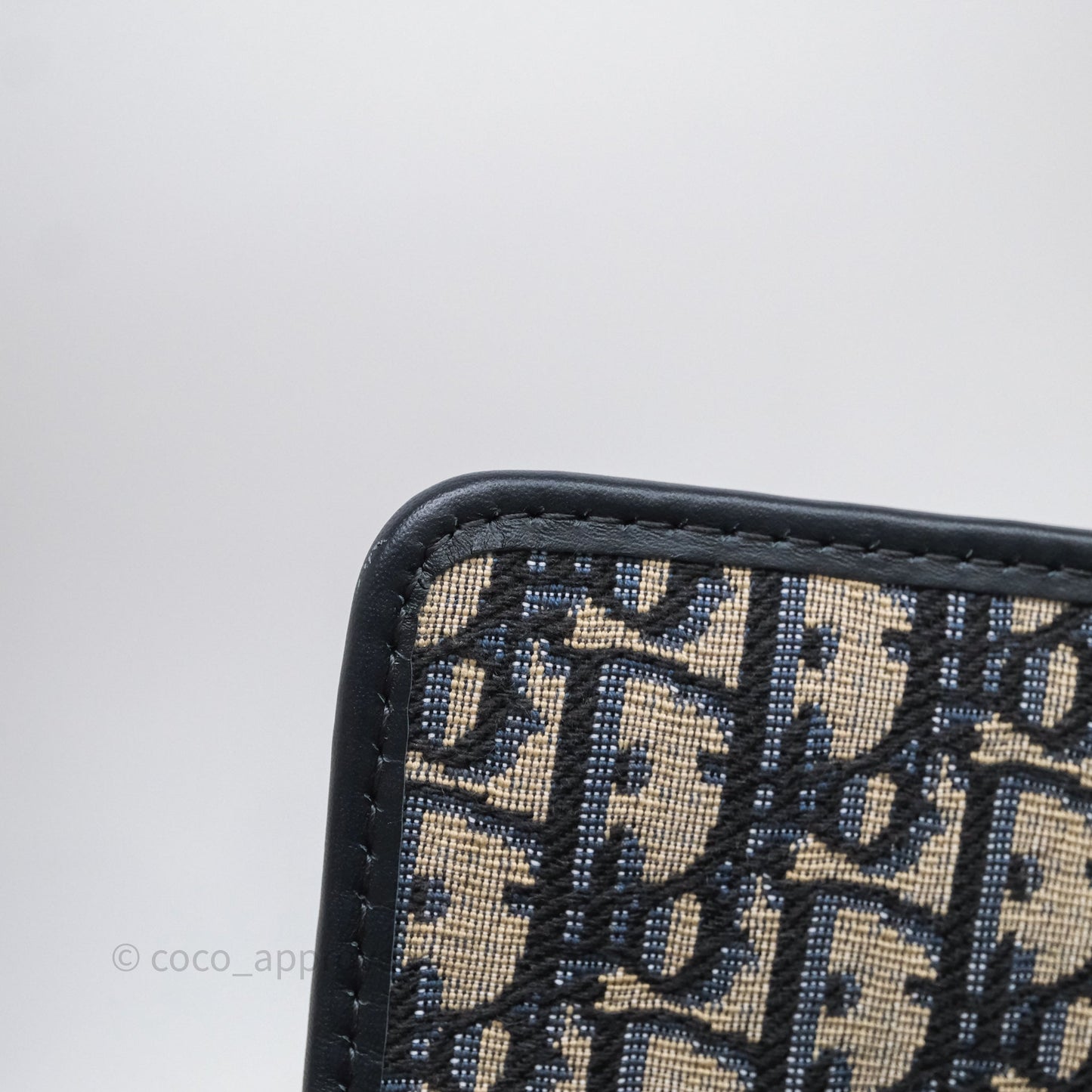 Christian Dior 30 Montaigne Bag Blue Dior Oblique Jacquard Dior