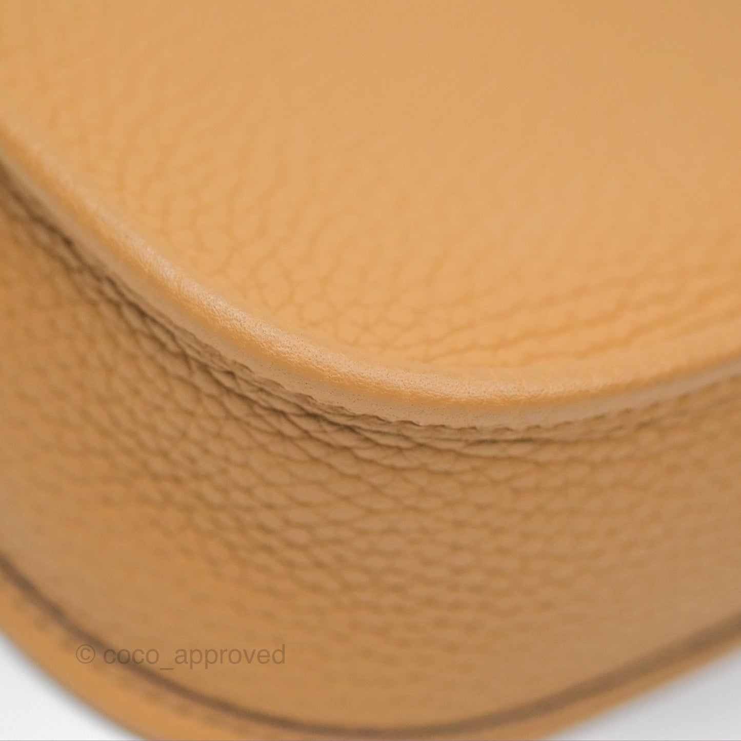 Hermès Mini Evelyne 16 Biscuit 48 Clemence Palladium Hardware