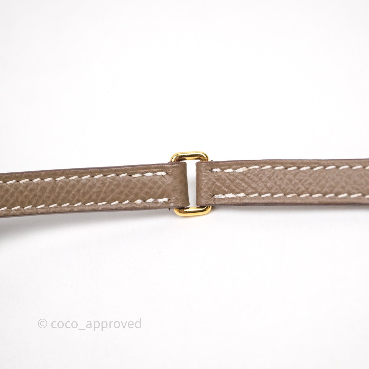 Hermès Kelly To Go Wallet Etoupe 18 Epsom Gold Hardware