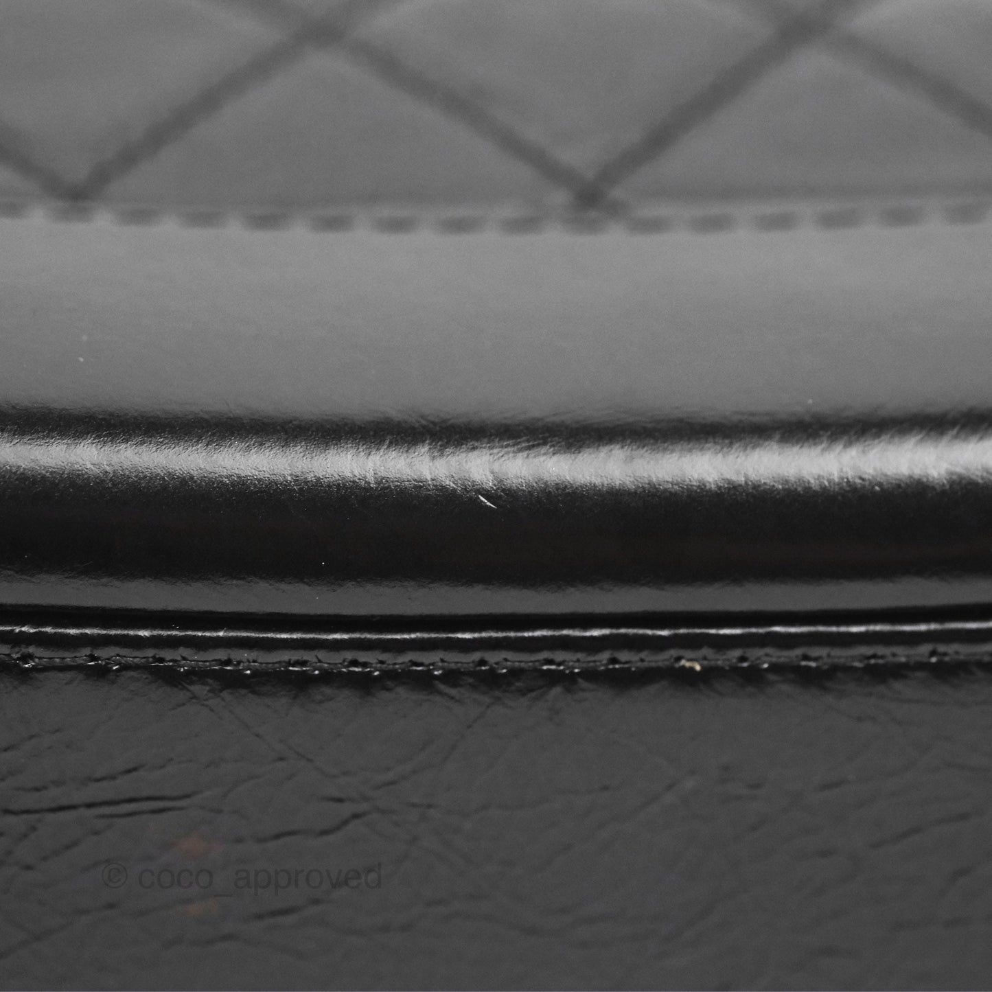 Chanel Small Gabrielle Hobo Quilted Black Aged Calfskin