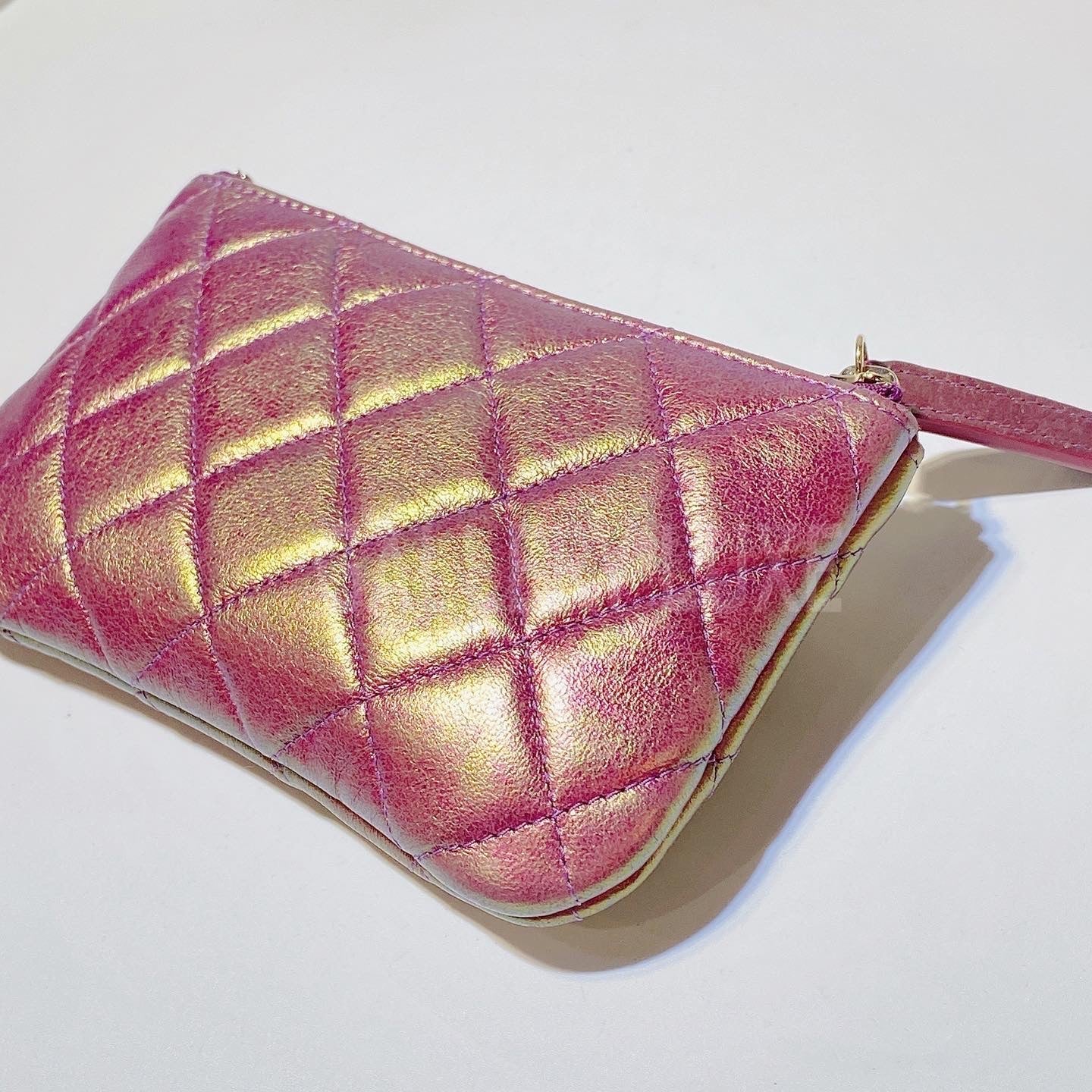 No.3101-Chanel Lambskin Mini O Case Pouch