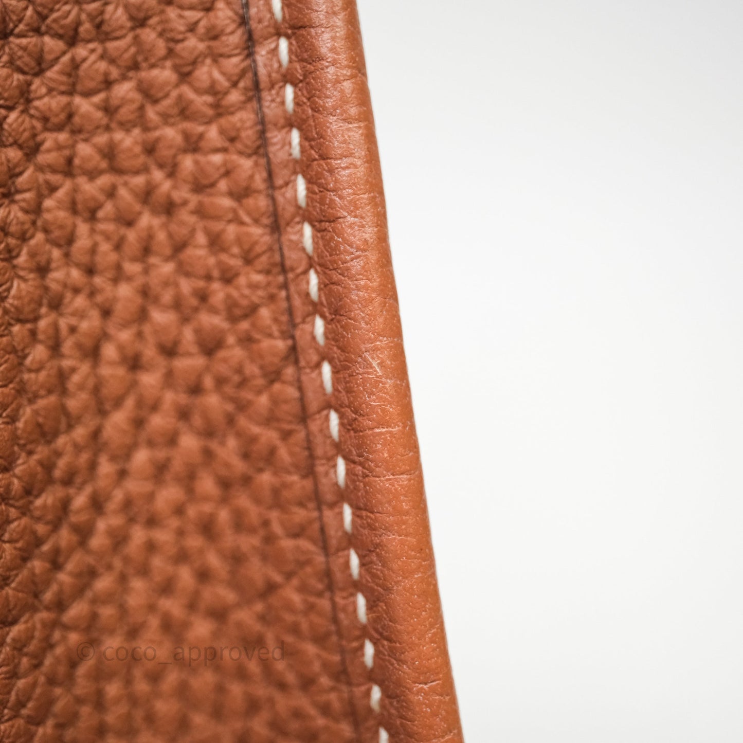 Hermès Mini Evelyne 16 Gold Clemence Gold Hardware