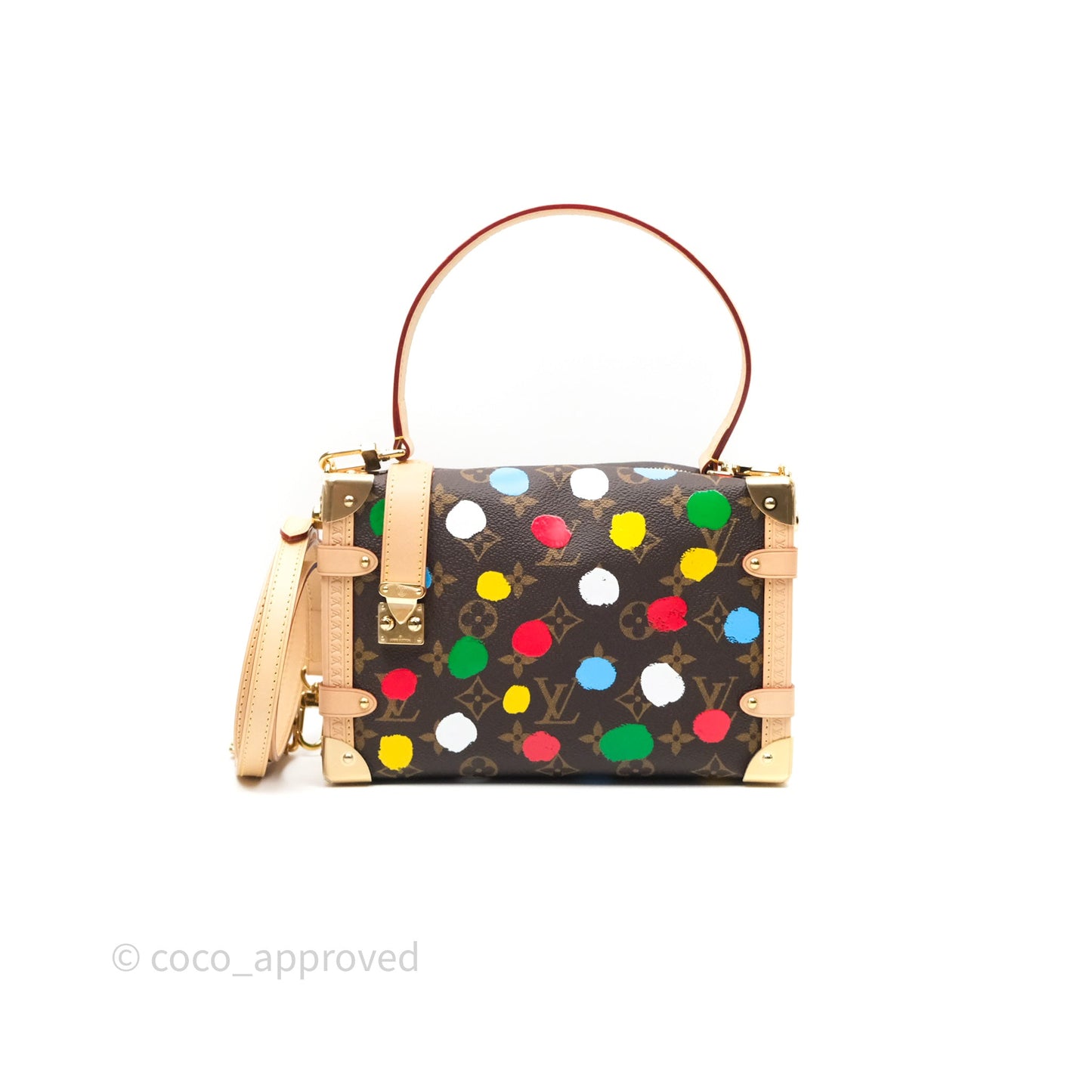 Louis Vuitton x Yayoi Kusama Monogram Painted Dots Side Trunk