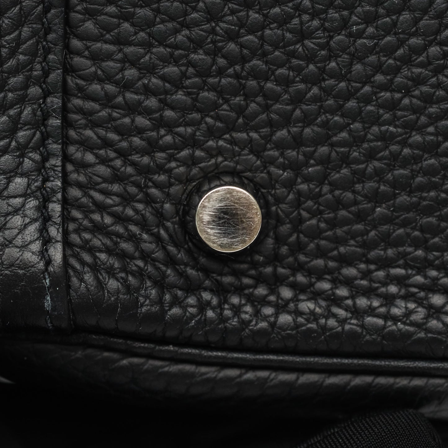 Hermès Lindy 30 Black Clemence Palladium Hardware