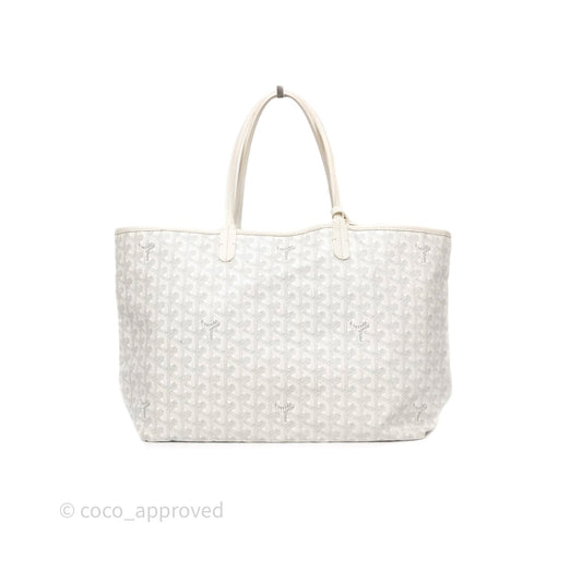 Goyard St Louis Tote PM White