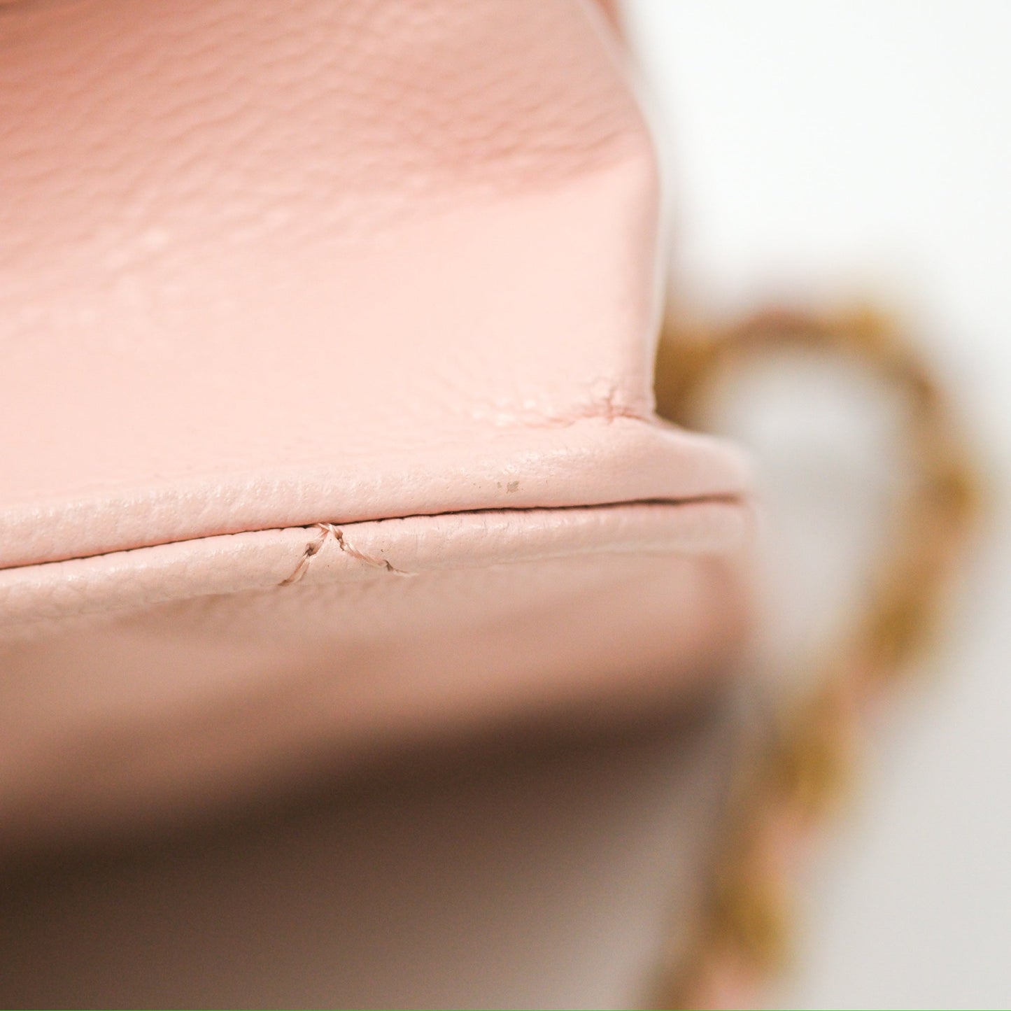 Chanel Mini WOC Phone Holder Pink Caviar Gold Hardware