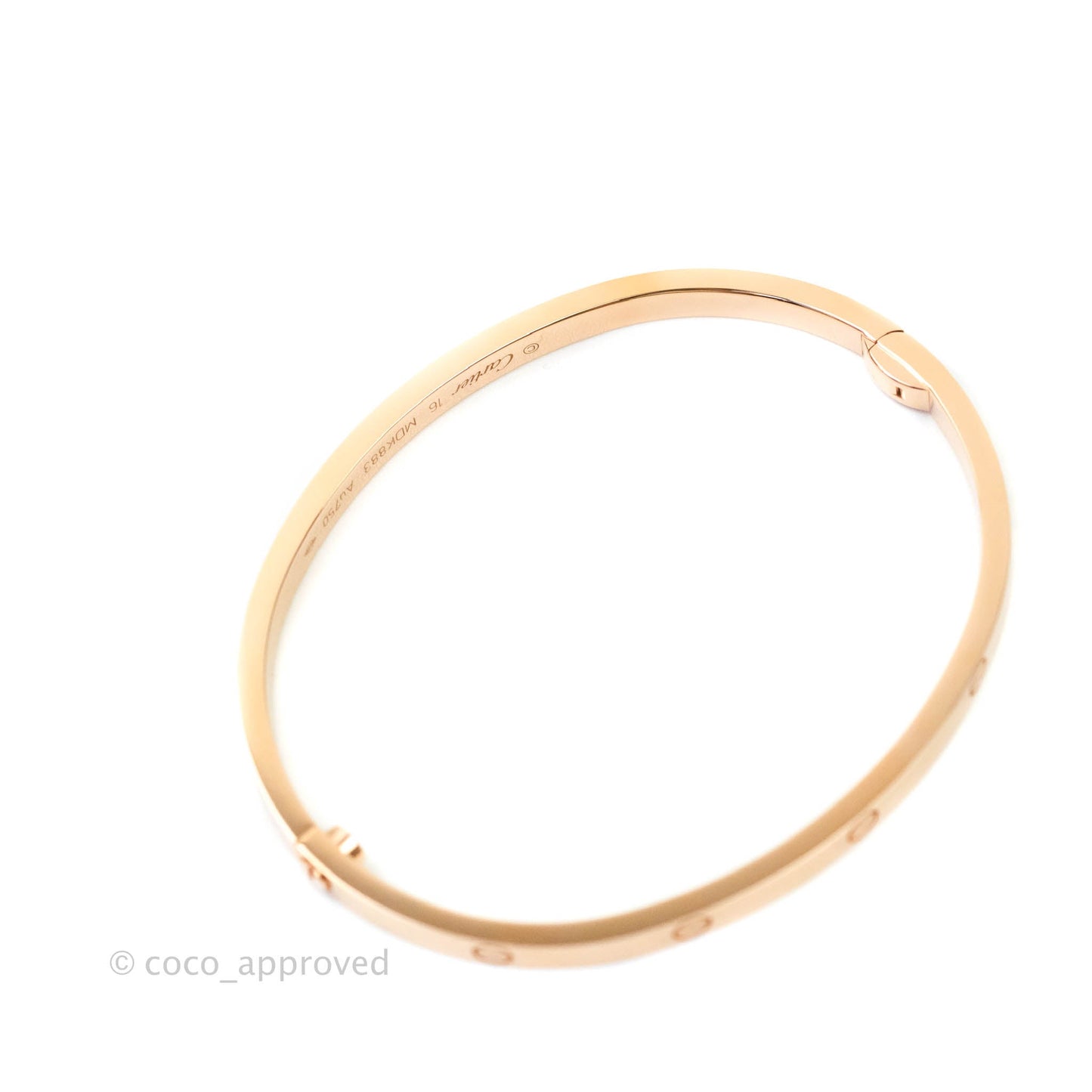 Cartier Small Love Bracelet Rose Gold