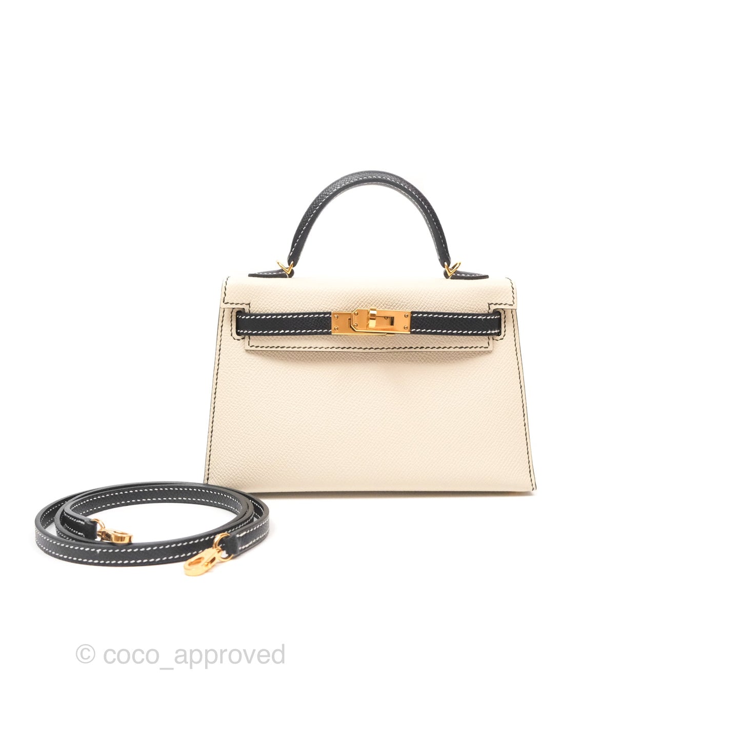 Hermès Mini Kelly II HSS Epsom Gold Hardware