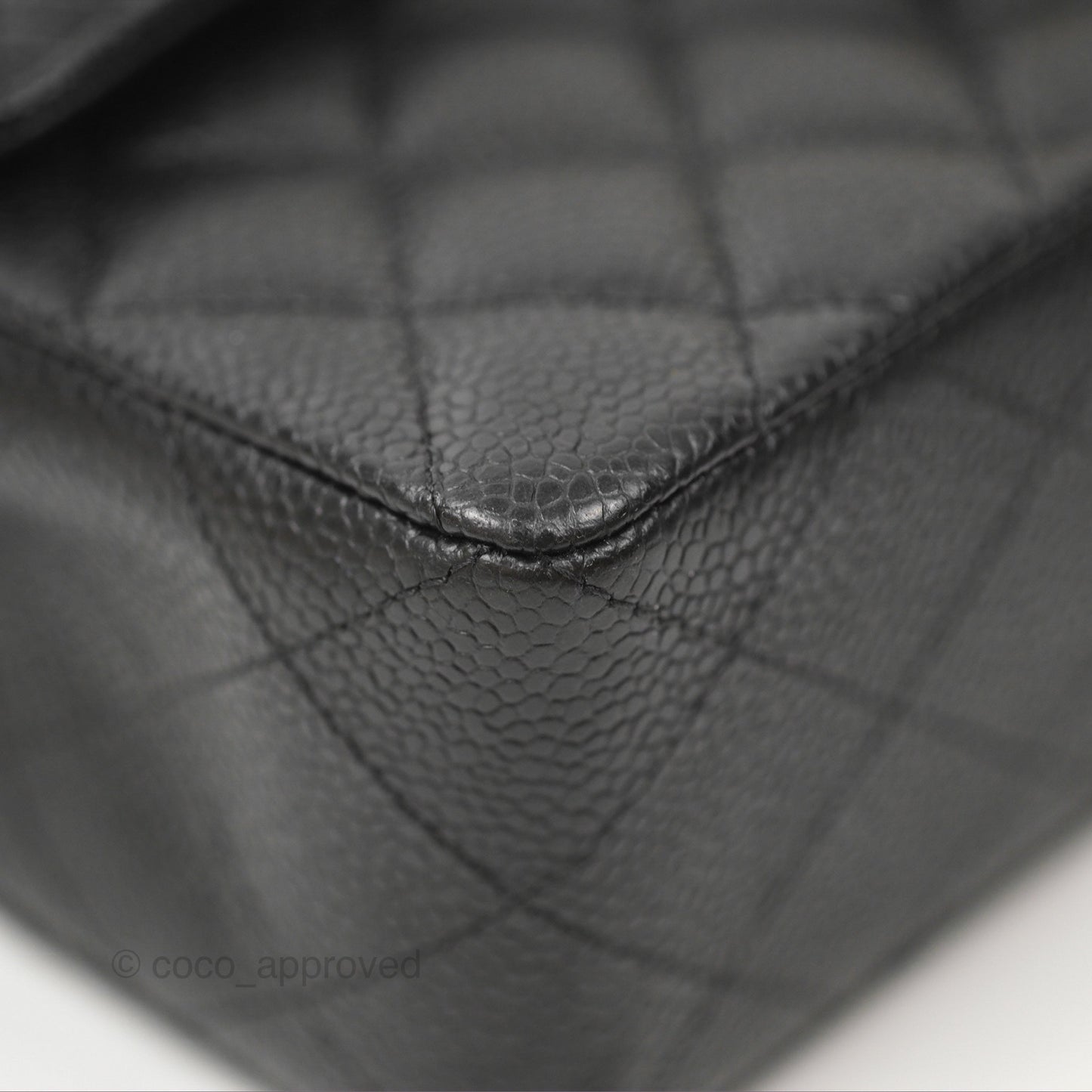 Chanel Classic Small S/M Flap Black Caviar Gold Hardware