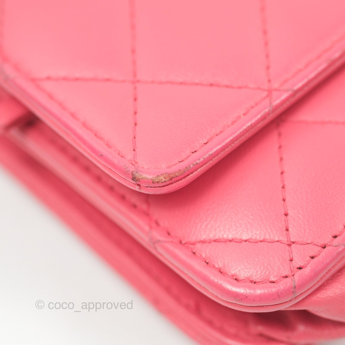 Chanel Trendy CC WOC Pink Lambskin Gold Hardware